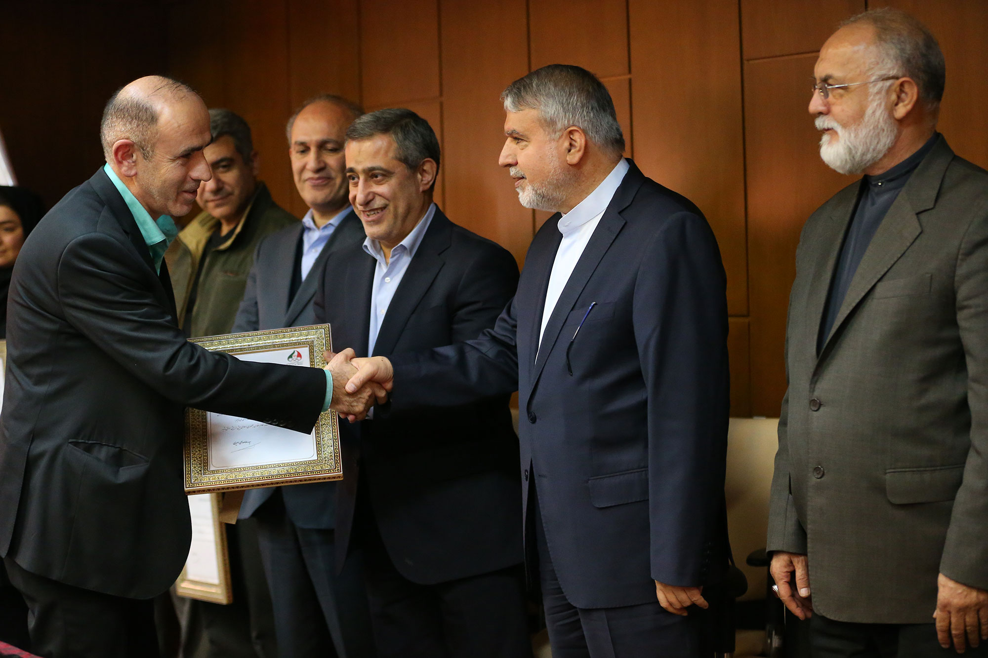 نشست ماهیانه مسوولان کمیته ملی المپیک با کارمندان کمیته ملی المپیک 28