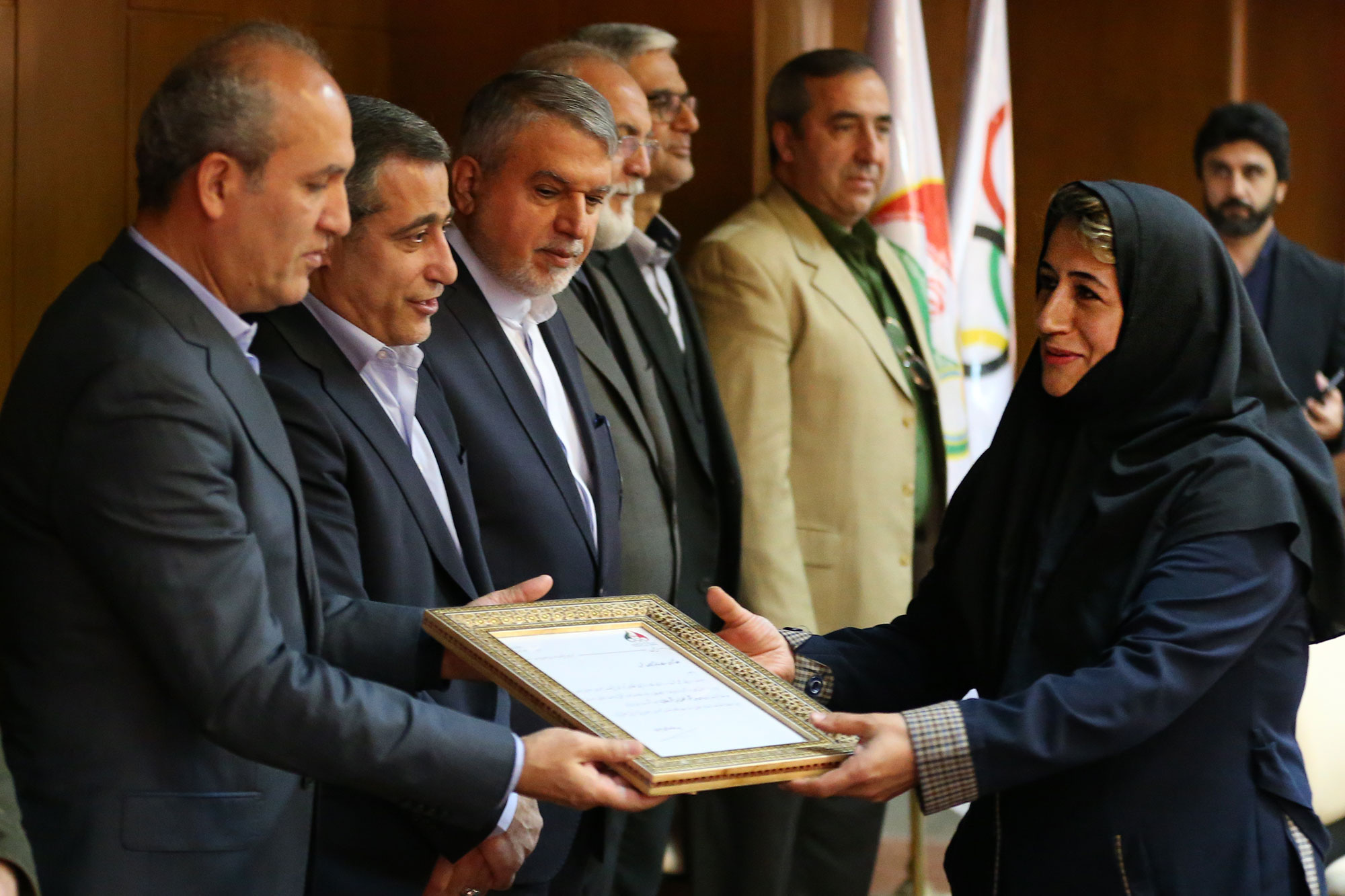 نشست ماهیانه مسوولان کمیته ملی المپیک با کارمندان کمیته ملی المپیک 29