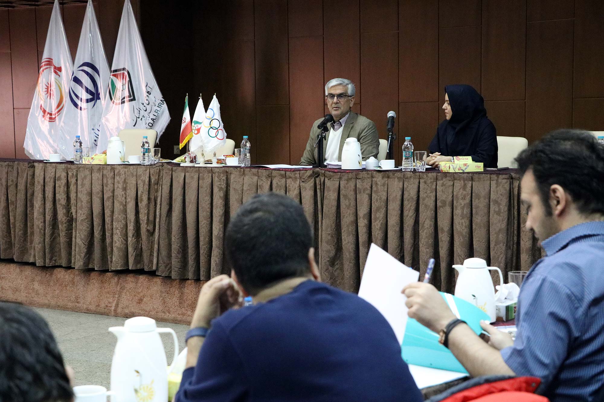 کنفرانس مطبوعاتی رییس آکادمی المپیک و پارالمپیک 2