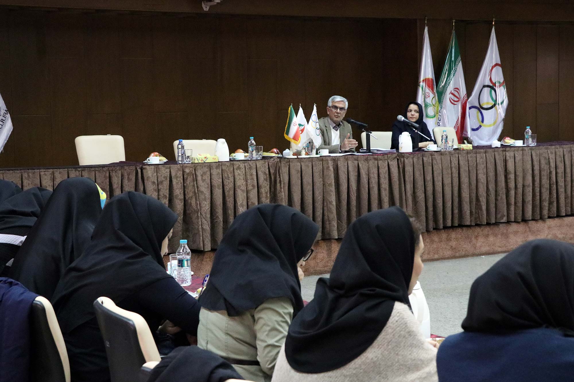کنفرانس مطبوعاتی رییس آکادمی المپیک و پارالمپیک 3
