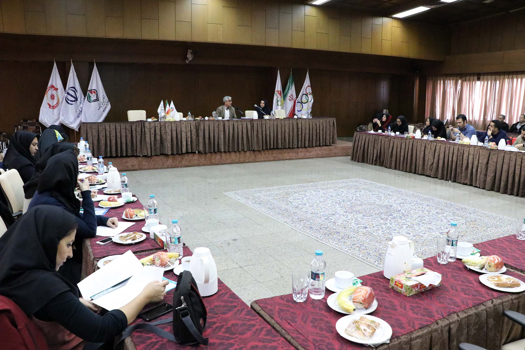 کنفرانس مطبوعاتی رییس آکادمی المپیک و پارالمپیک 7