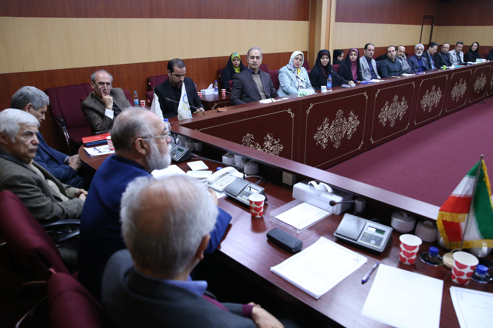 مراسم افتتاحیه دوره مدیریت ورزشی همبستگی المپیک 4