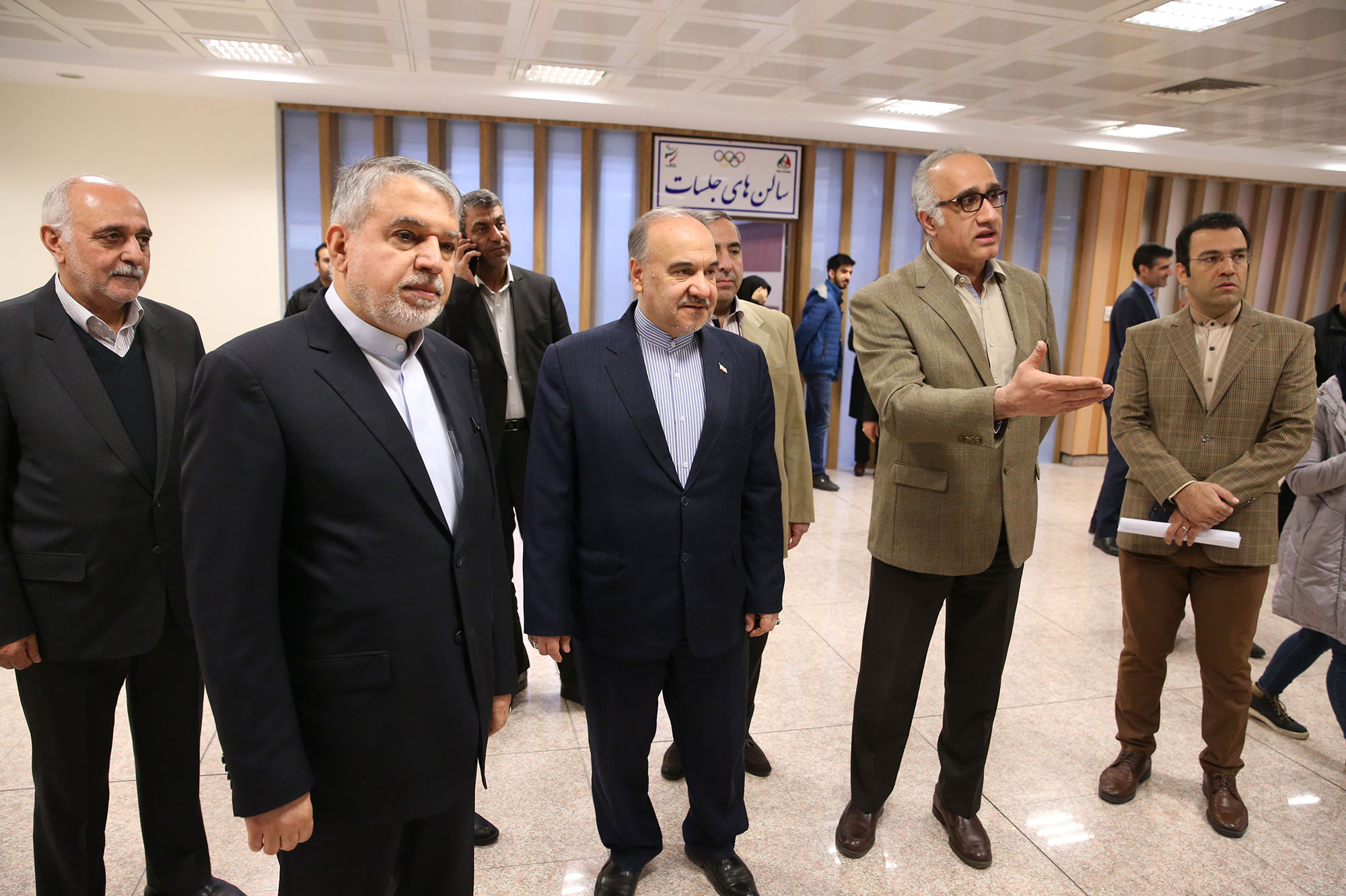 مراسم اهدا مدال و کاپ افتخارآفرینان ورزش کشور به موزه المپیک و پارالمپیک 5