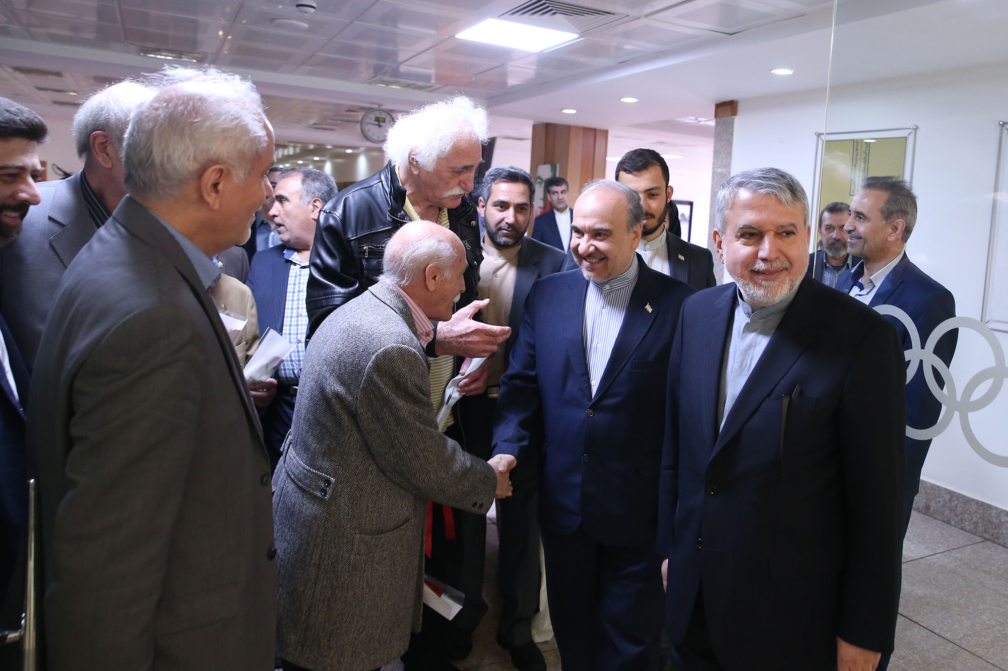 نشست صمیمی پبشکسوتان ورزشی کشور با مسئولین وزارت ورزش و کمیته ملی المپیک و پارالمپیک 3