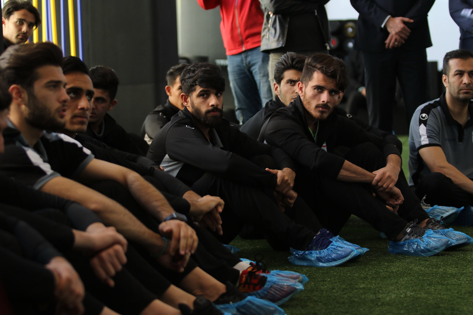 بازدید مسولان ورزش کشور از تمرینات تیم ملی امید فوتبال 5