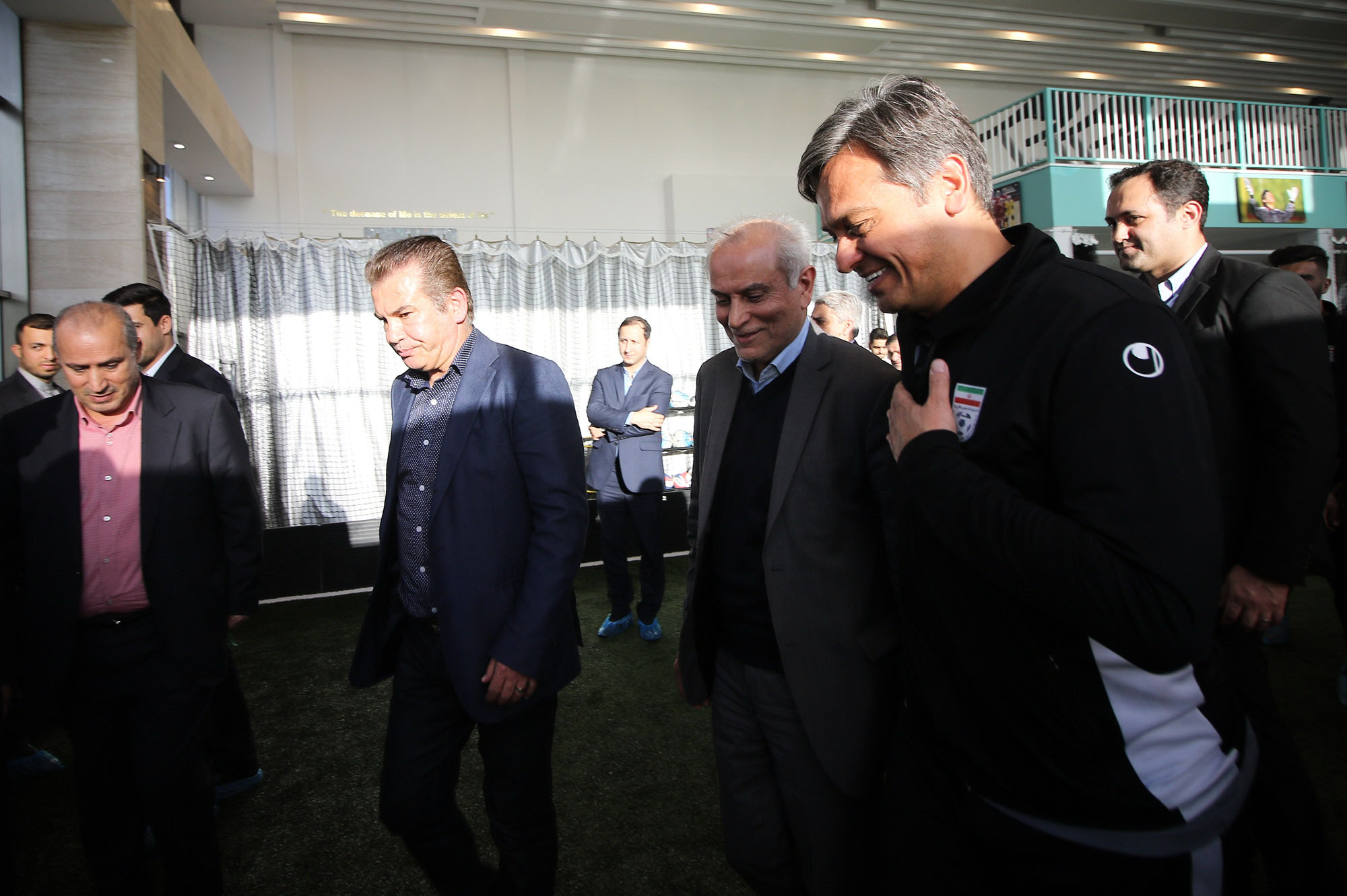 بازدید مسولان ورزش کشور از تمرینات تیم ملی امید فوتبال 12