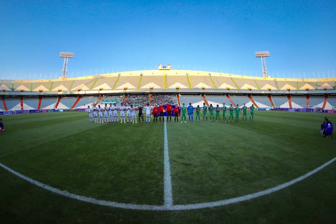 دیدار تیم ملی فوتبال المپیک ایران با ترکمنستان 1