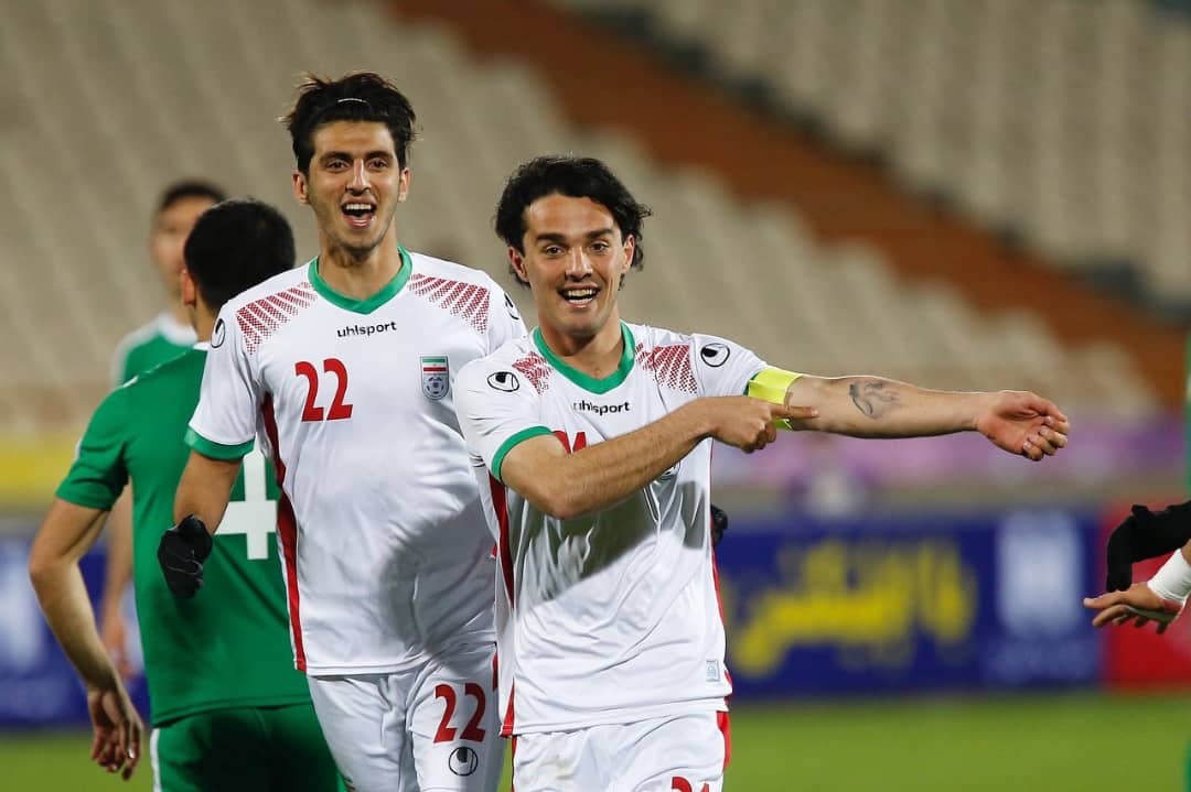 دیدار تیم ملی فوتبال المپیک ایران با ترکمنستان 12