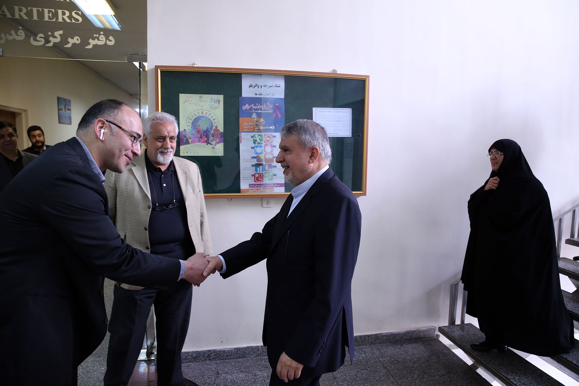 بازدید مسوولان کمیته ملی المپیک از فدراسیون های ورزشی 17