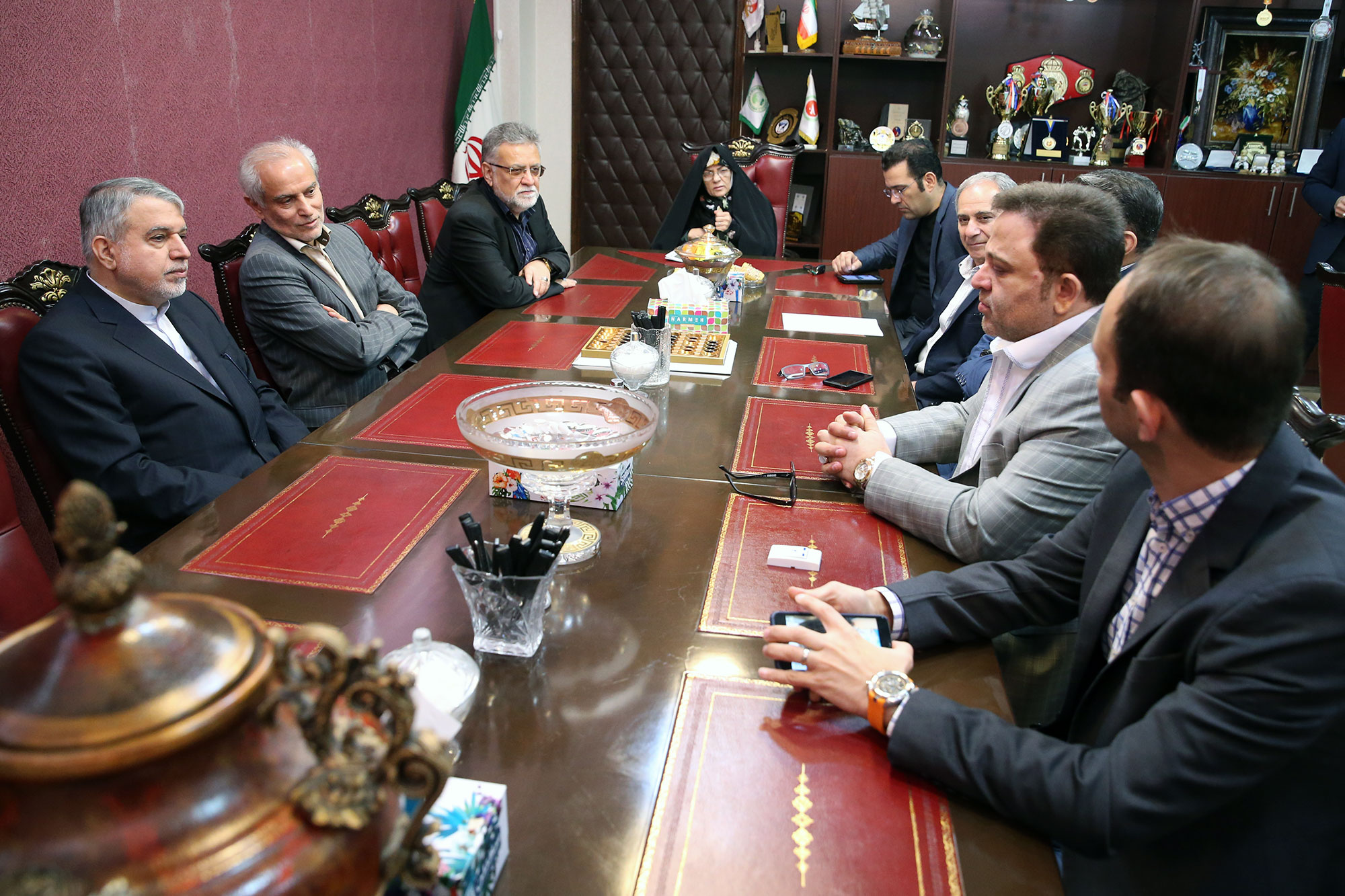 بازدید مسوولان کمیته ملی المپیک از فدراسیون های ورزشی 24