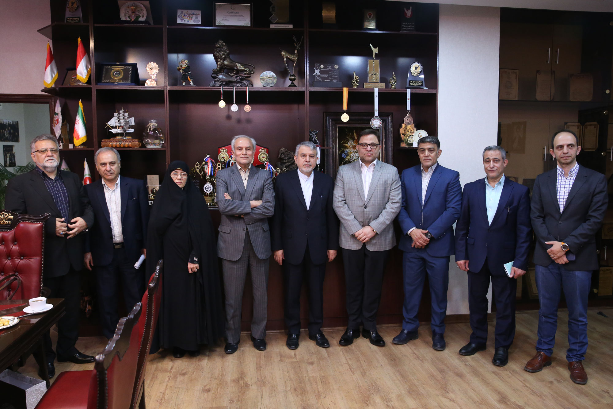 بازدید مسوولان کمیته ملی المپیک از فدراسیون های ورزشی 26