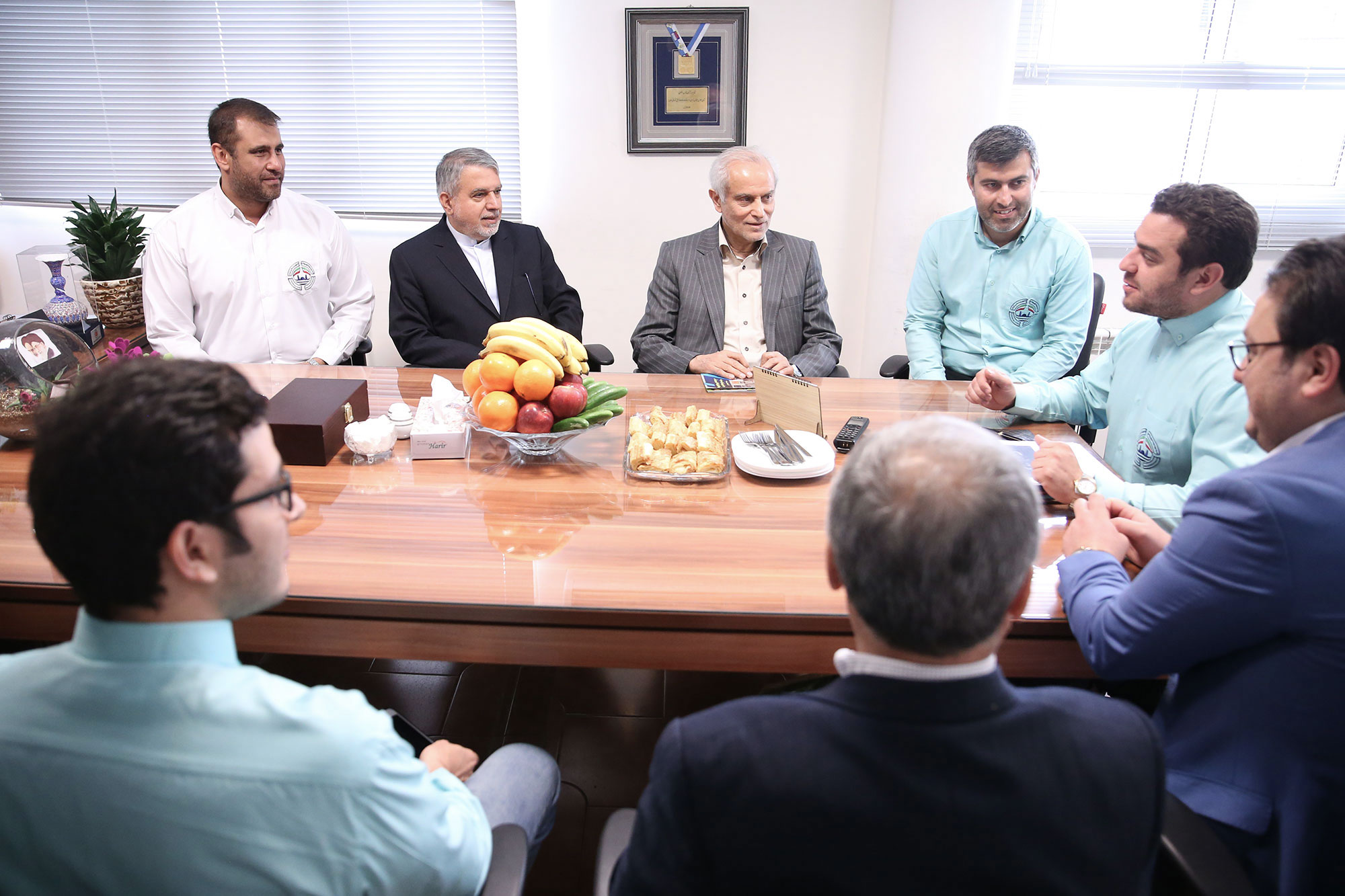 بازدید مسوولان کمیته ملی المپیک از فدراسیون های ورزشی 31