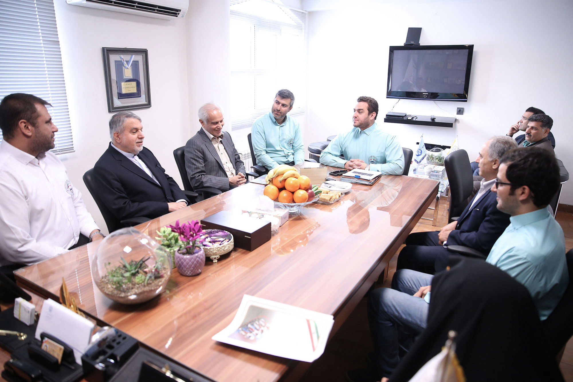 بازدید مسوولان کمیته ملی المپیک از فدراسیون های ورزشی 32