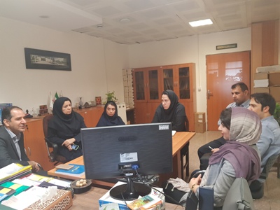 جلسه  با   سینا وب(نرم افزار پژوهشی) 7مهر 97