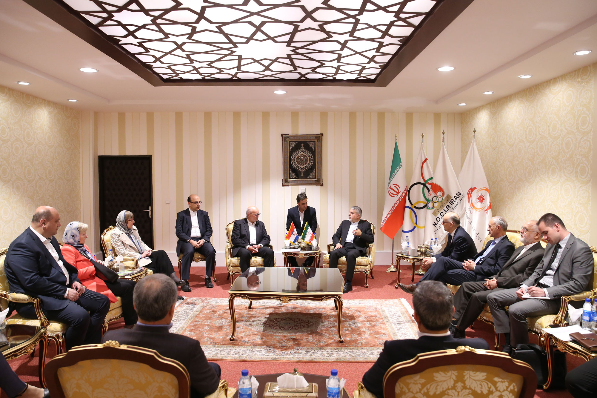 دیدار روسای کمیته ملی المپیک ایران و کرواسی 7