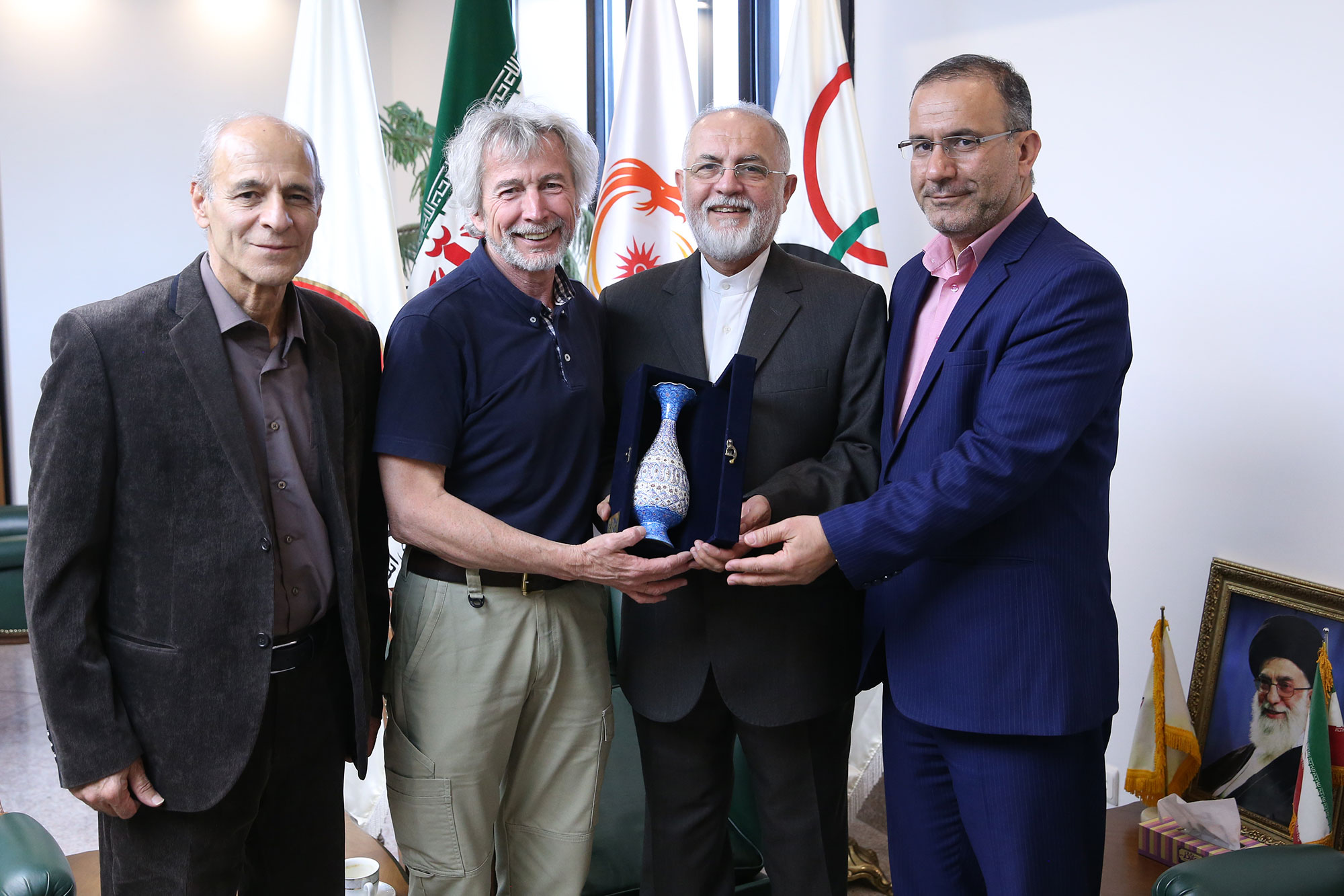 دیدار دبیرکل کمیته ملی المپیک با رییس آموزش فدراسیون جهانی تیروکمان 4