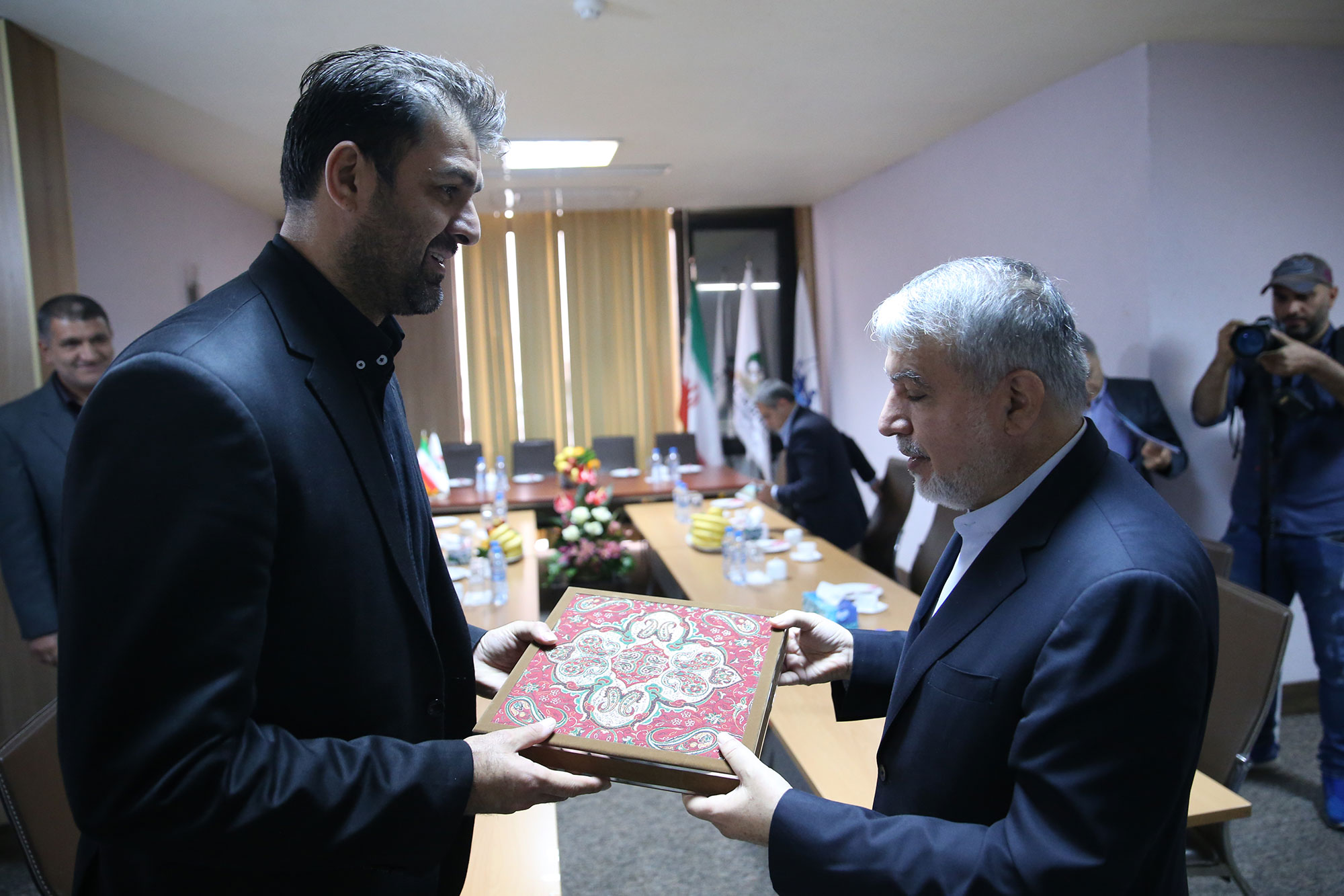 بازدید مسئولین کمیته ملی المپیک از فدراسیون های ورزشی 3