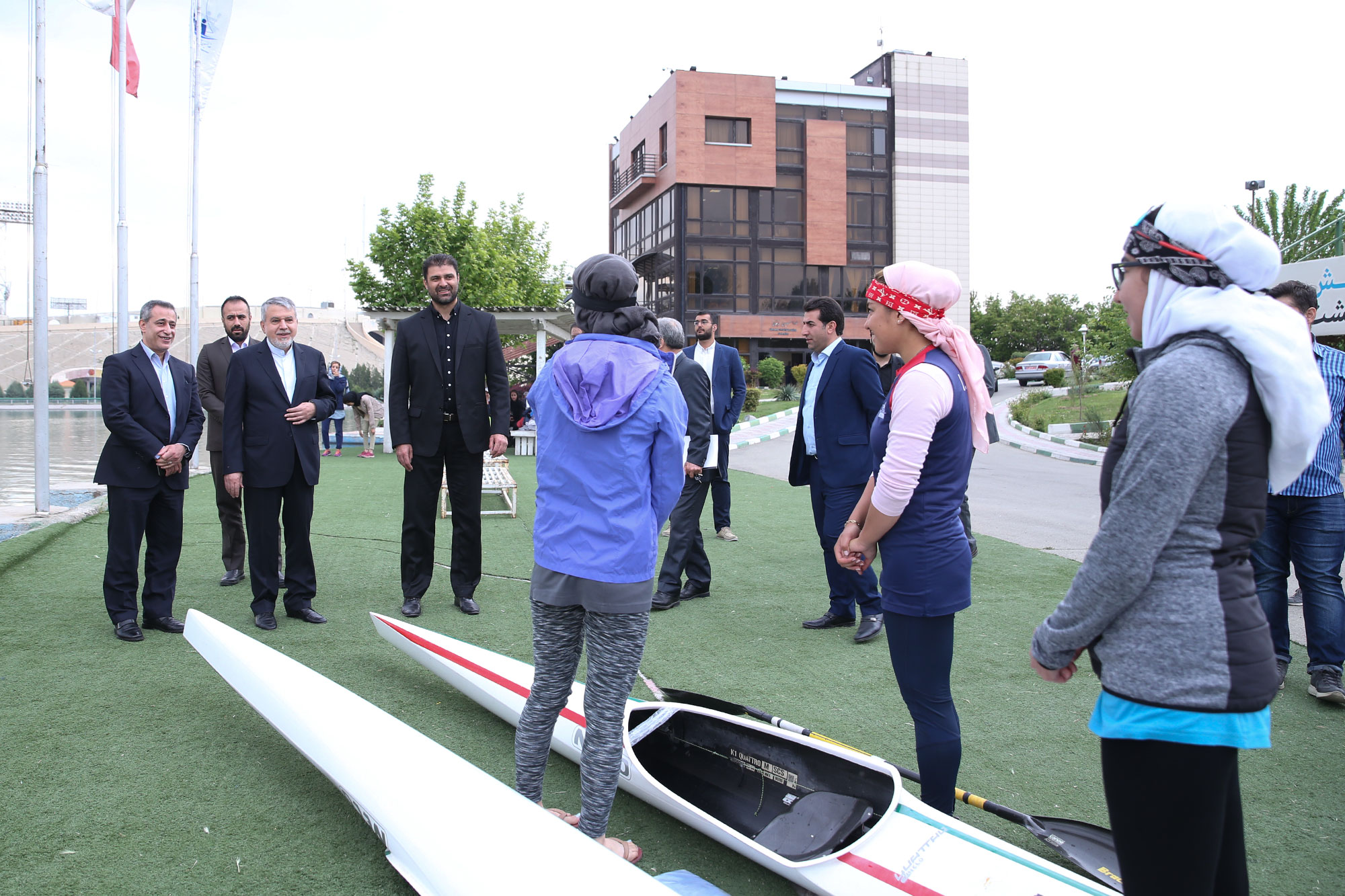 بازدید مسئولین کمیته ملی المپیک از فدراسیون های ورزشی 4