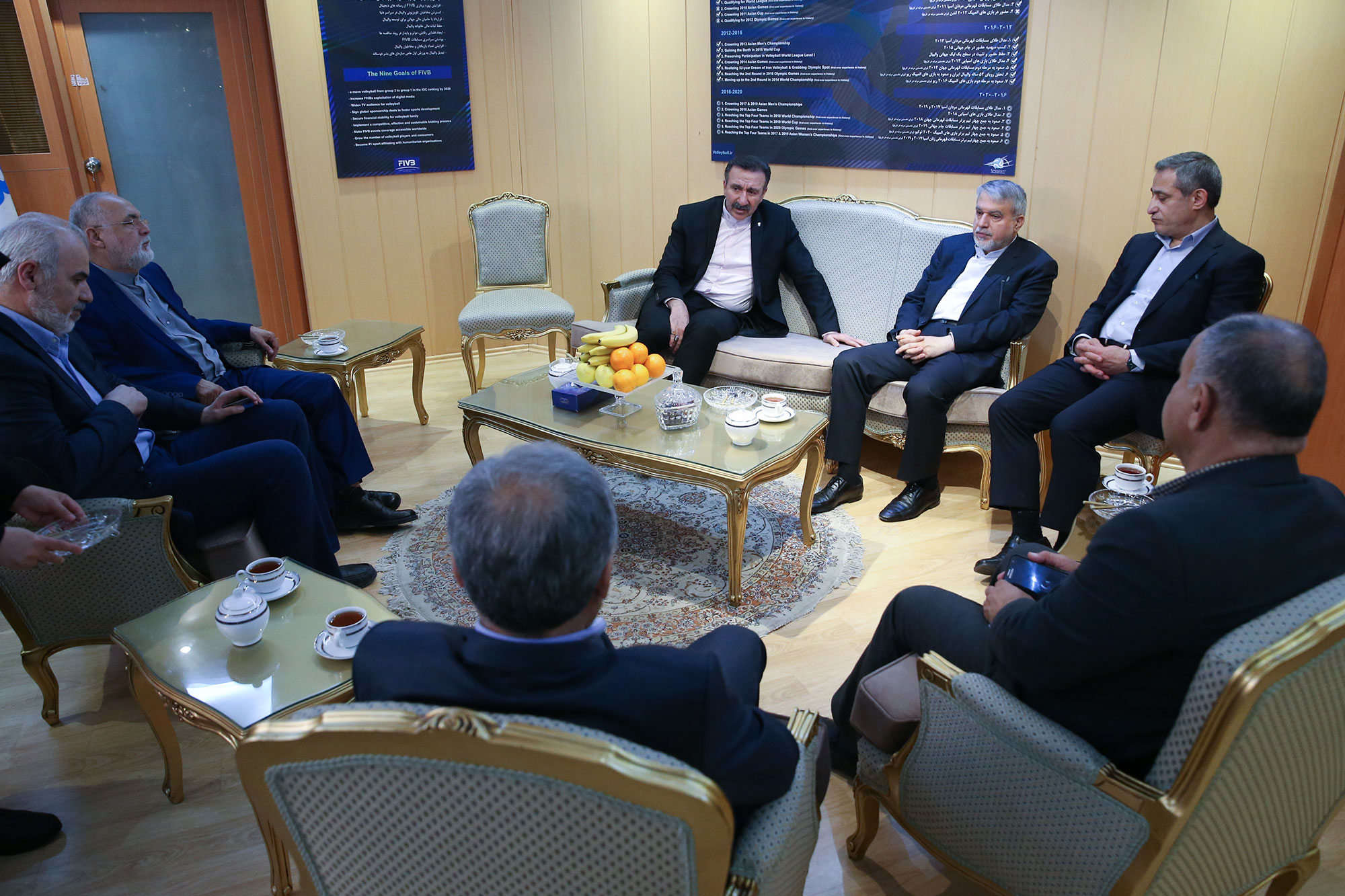 بازدید مسئولین کمیته ملی المپیک از فدراسیون های ورزشی 22