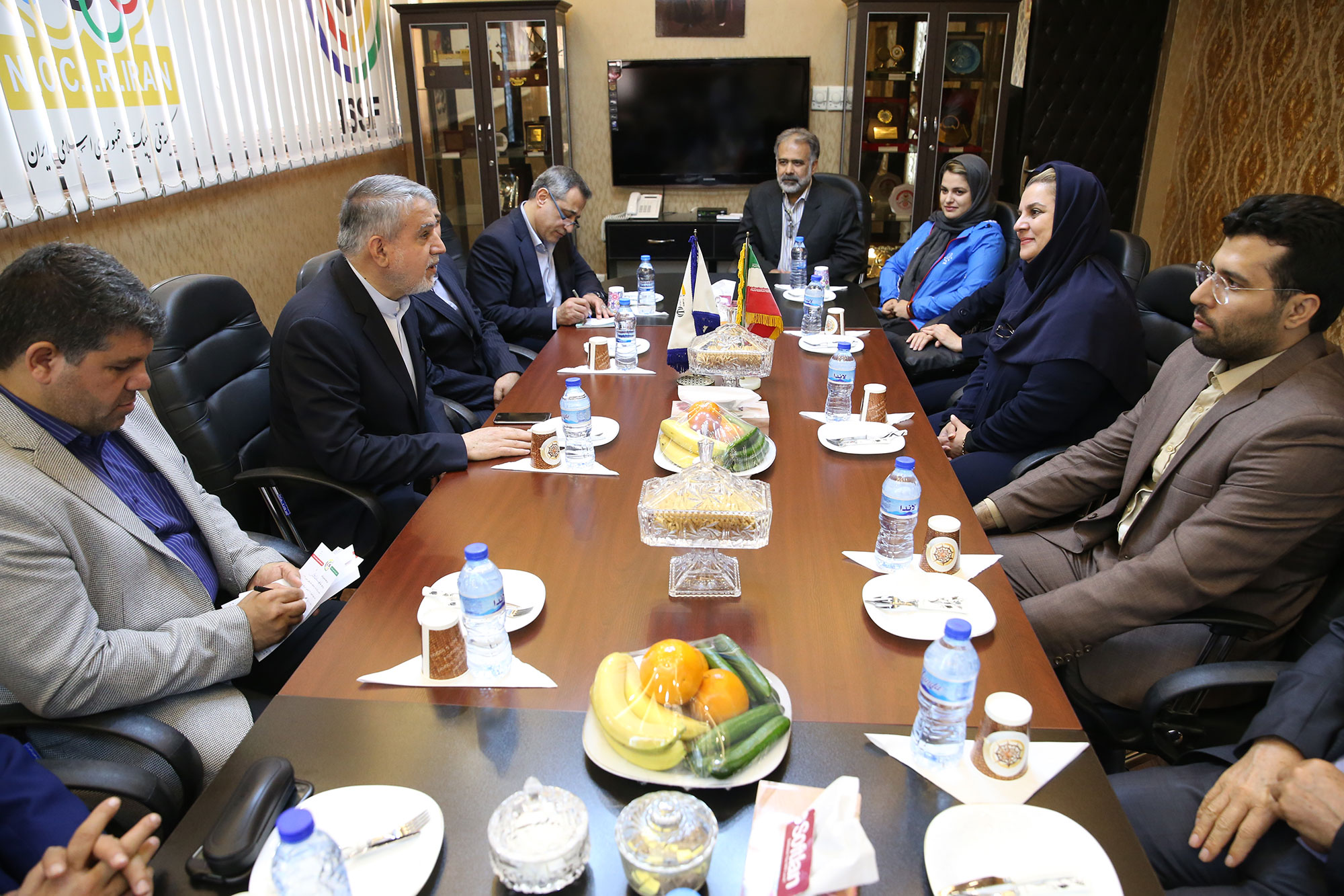 بازدید مسئولین کمیته ملی المپیک از فدراسیون های ورزشی 39