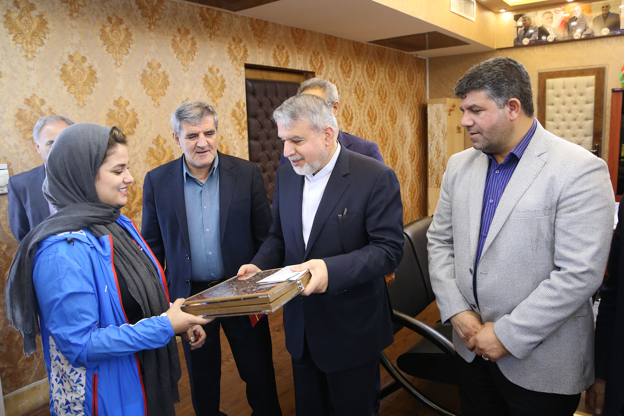 بازدید مسئولین کمیته ملی المپیک از فدراسیون های ورزشی 43