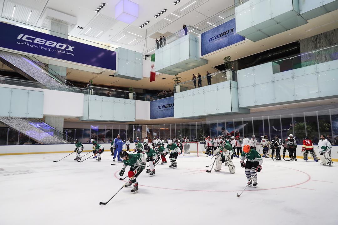 نخستین تمرین تیم ملی هاکی روی یخ ایران 2
