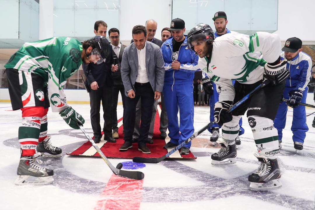 نخستین تمرین تیم ملی هاکی روی یخ ایران 5