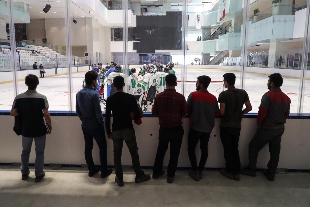 نخستین تمرین تیم ملی هاکی روی یخ ایران 7
