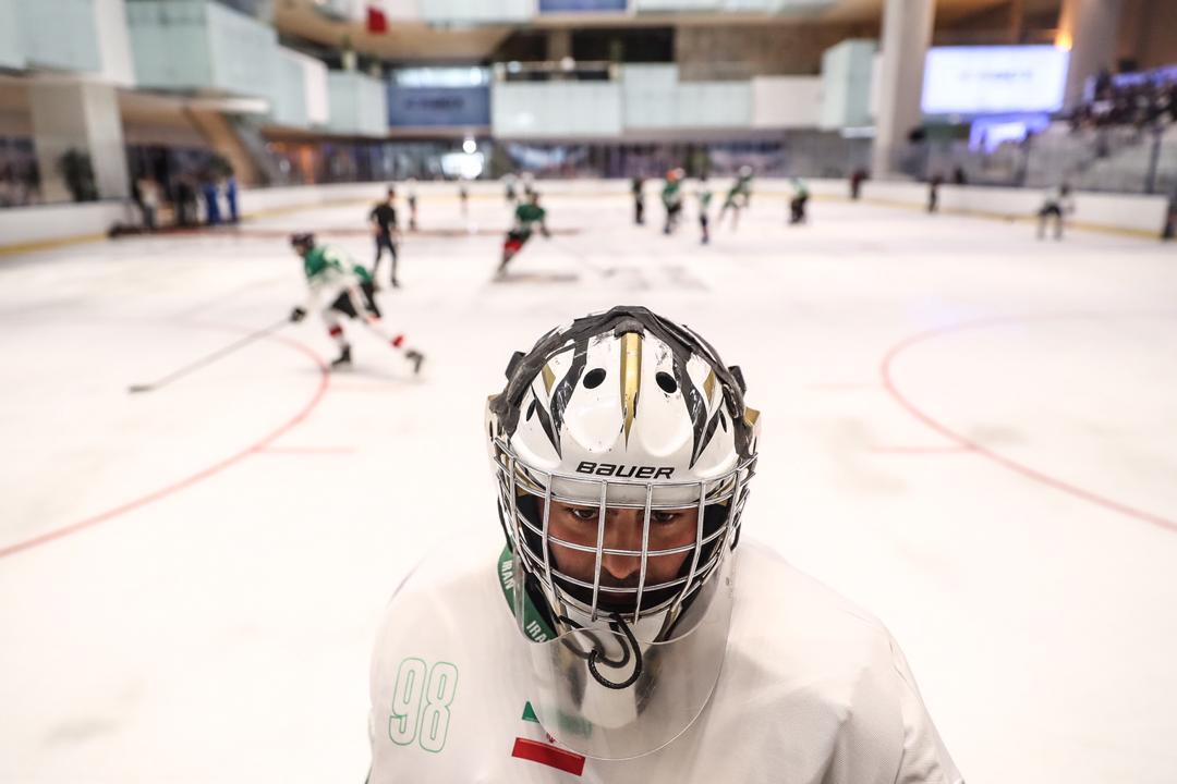 نخستین تمرین تیم ملی هاکی روی یخ ایران 13