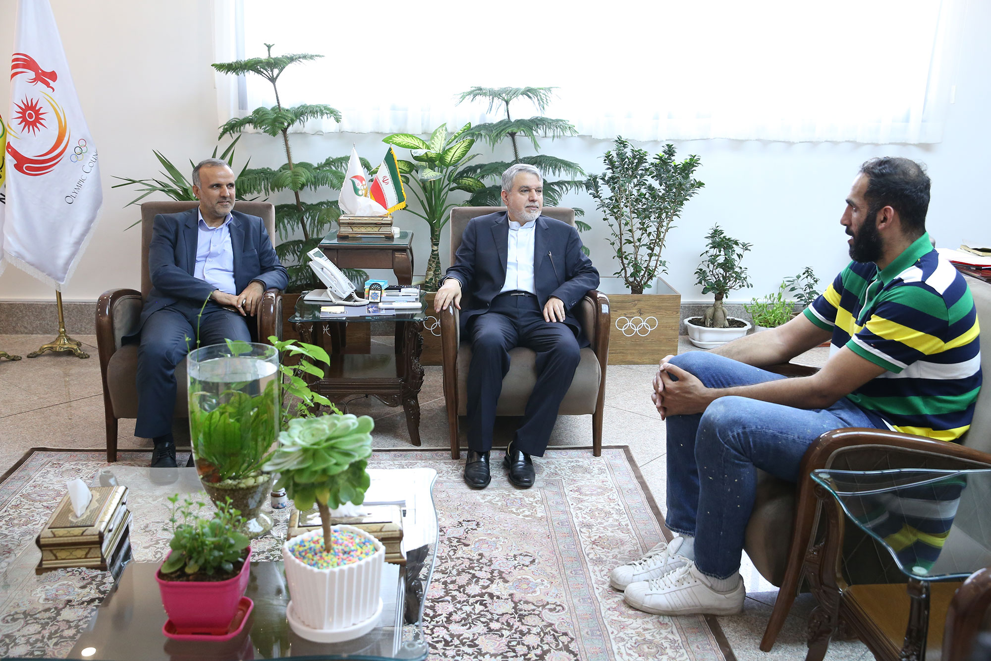 اهدا مدال و لباس حامد حدادی به موزه المپیک و پارالمپیک 2