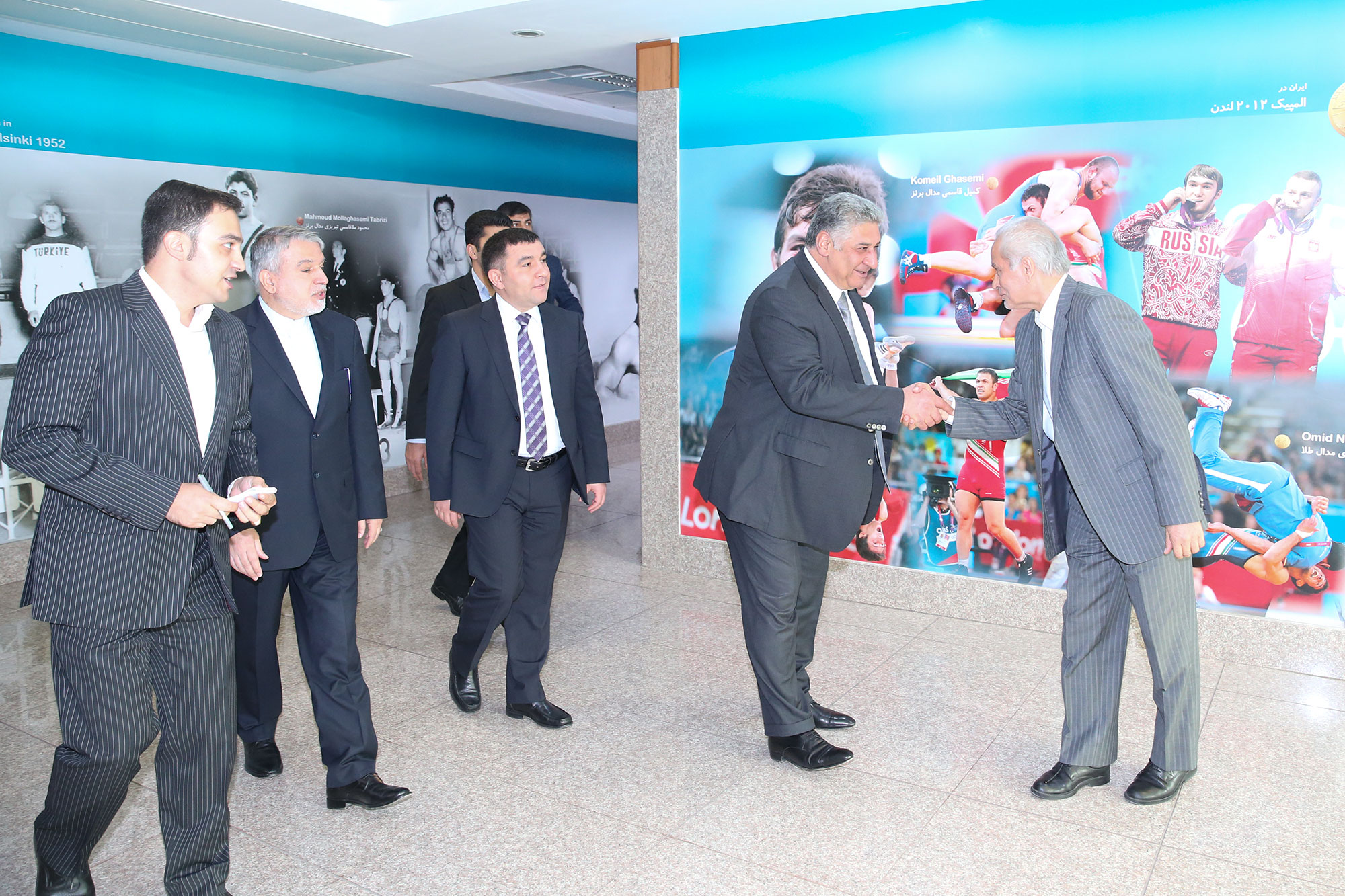 دیدار مسئولین کمیته ملی المپیک با وزیر ورزش آذربایجان 2