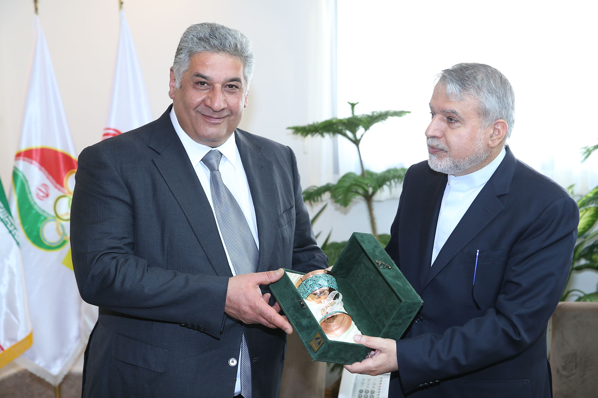 دیدار مسئولین کمیته ملی المپیک با وزیر ورزش آذربایجان 7