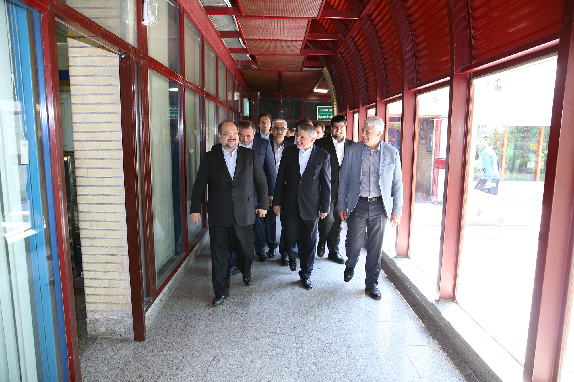 بازدید وزیر تعاون، کار و رفاه امور اجتماعی و مسئولین کمیته ملی المپیک از اردو تیم ملی کاراته 1