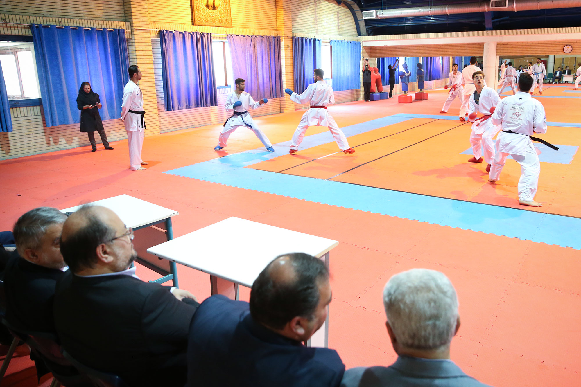 بازدید وزیر تعاون، کار و رفاه امور اجتماعی و مسئولین کمیته ملی المپیک از اردو تیم ملی کاراته 9