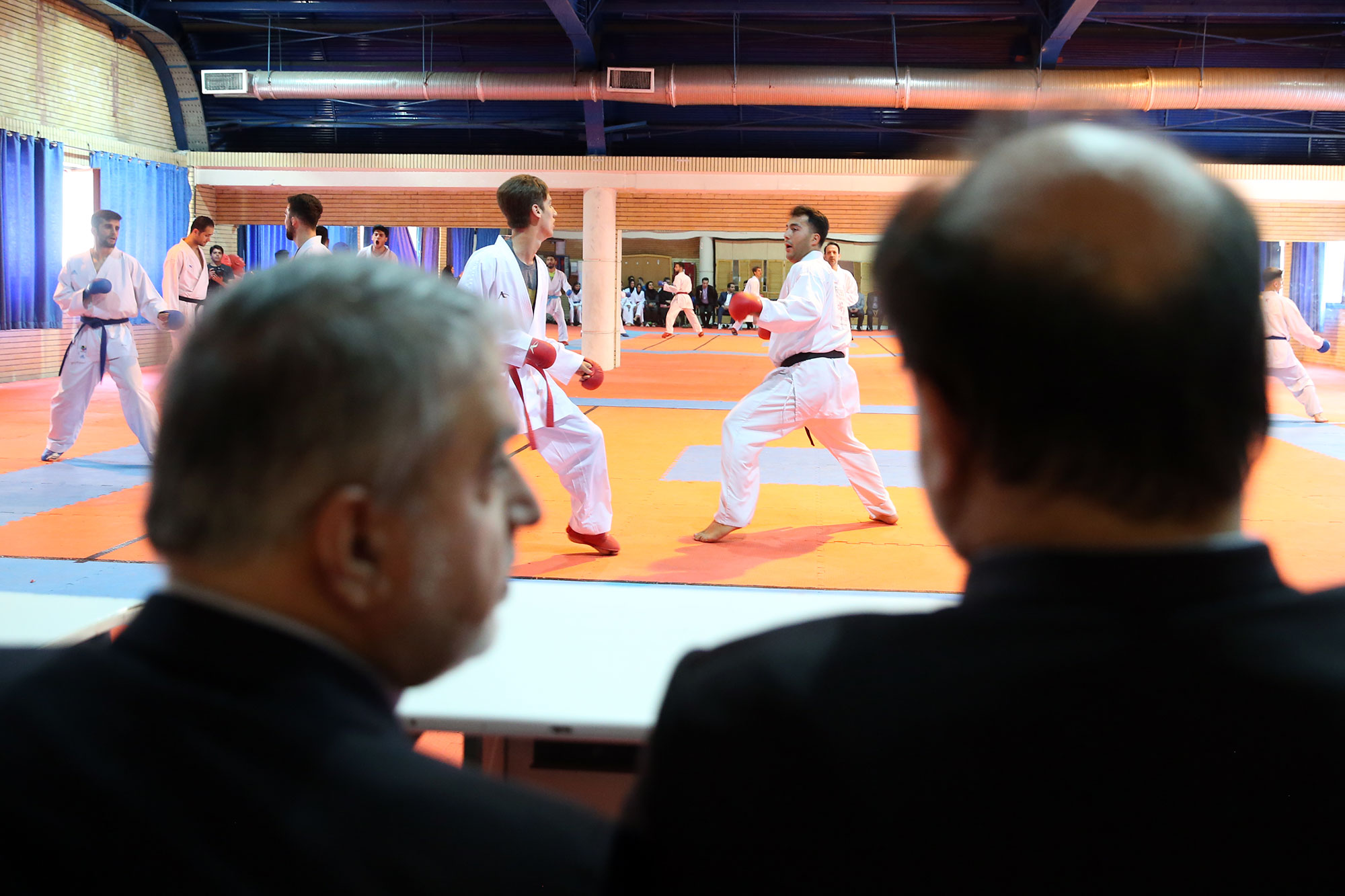 بازدید وزیر تعاون، کار و رفاه امور اجتماعی و مسئولین کمیته ملی المپیک از اردو تیم ملی کاراته 10