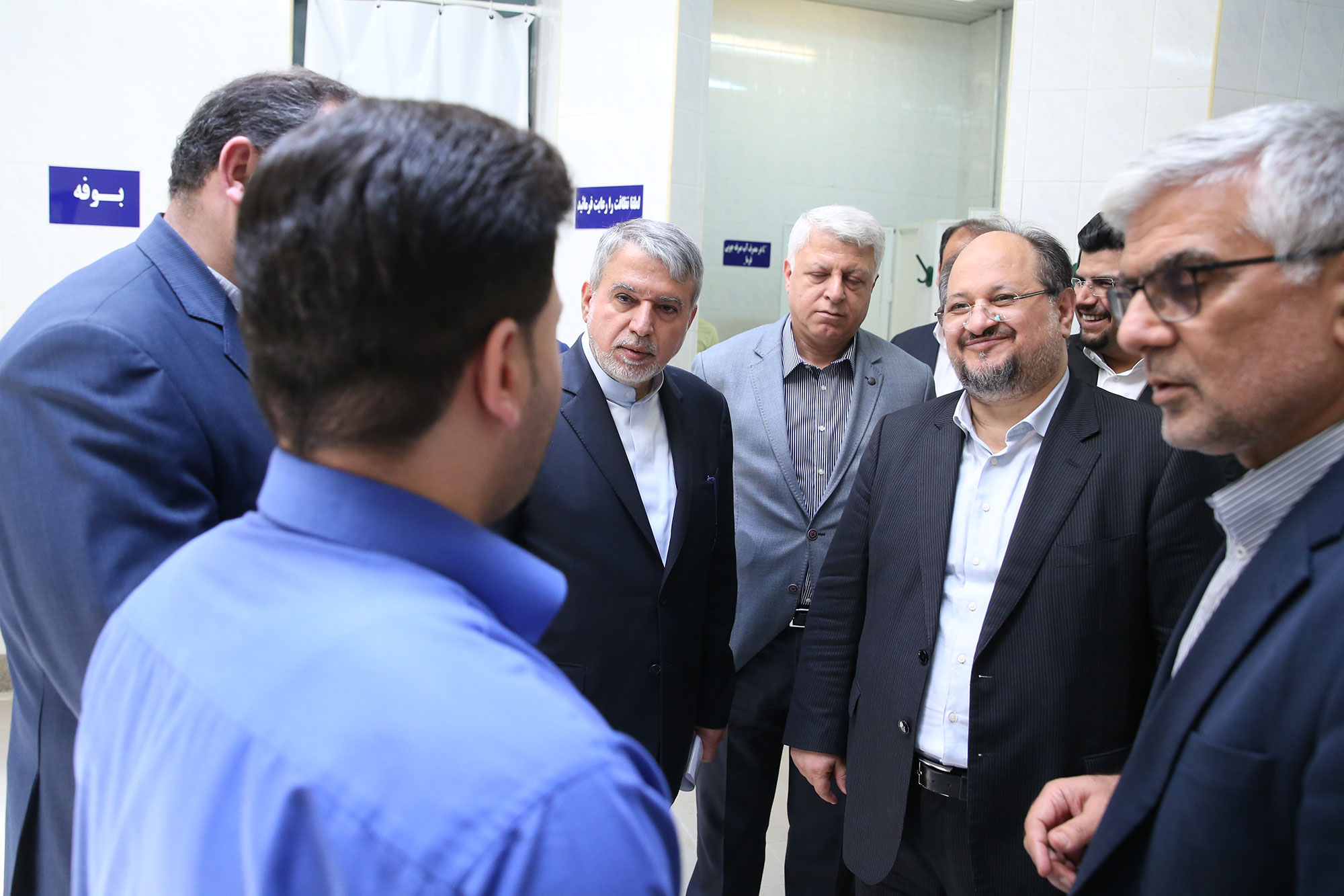 بازدید وزیر تعاون، کار و رفاه امور اجتماعی و مسئولین کمیته ملی المپیک از اردو تیم ملی کاراته 17