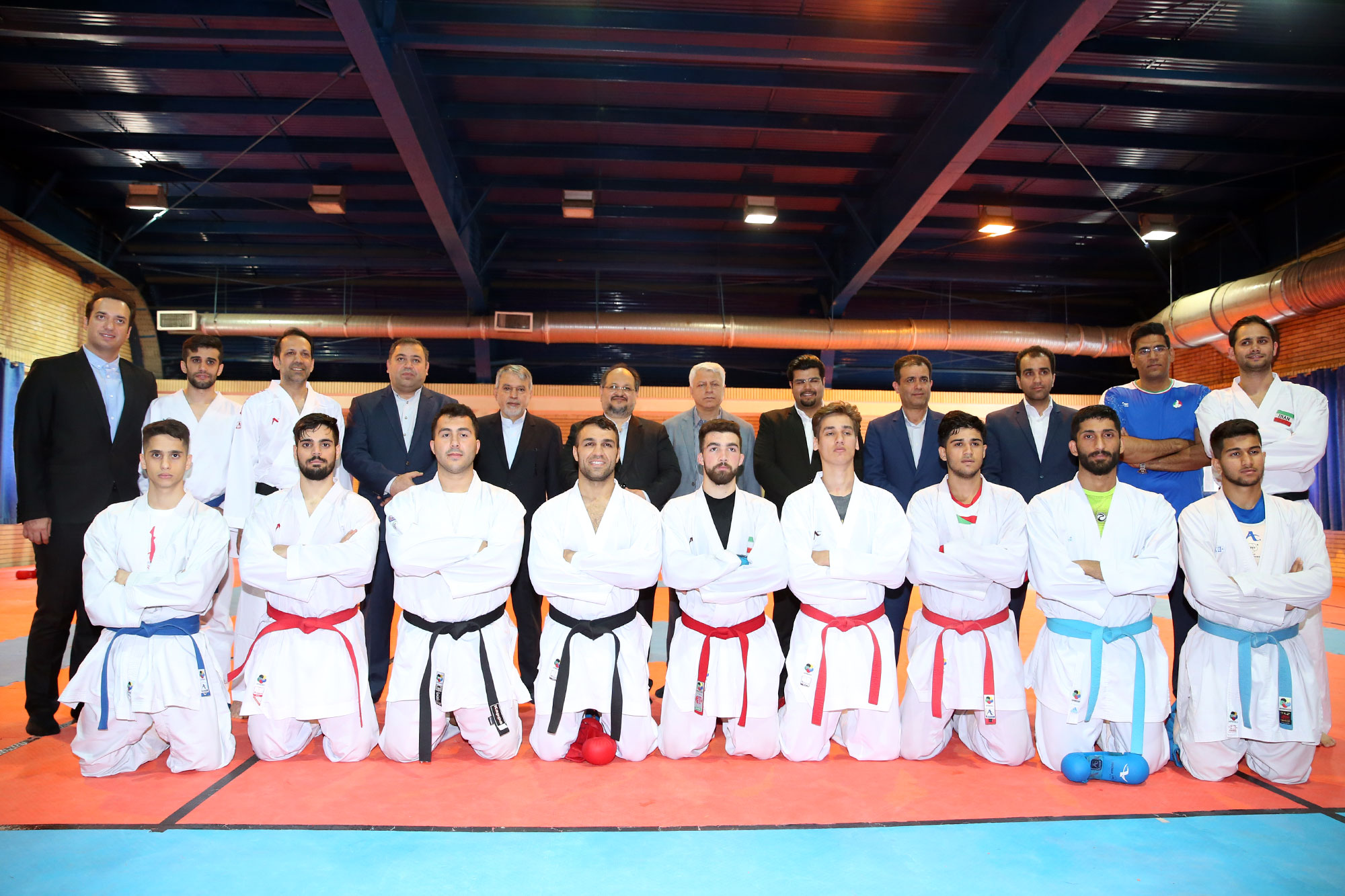 بازدید وزیر تعاون، کار و رفاه امور اجتماعی و مسئولین کمیته ملی المپیک از اردو تیم ملی کاراته 30