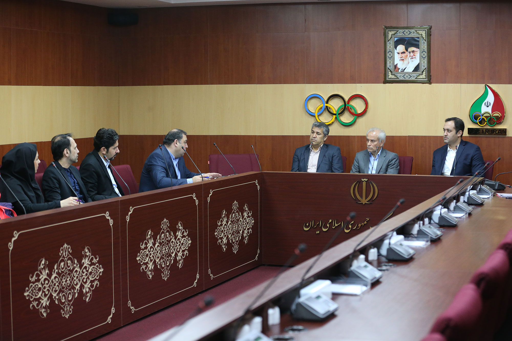 جلسه کادر سرپرستی المپیک توکیو با فدراسیون های کاراته و تیروکمان 3