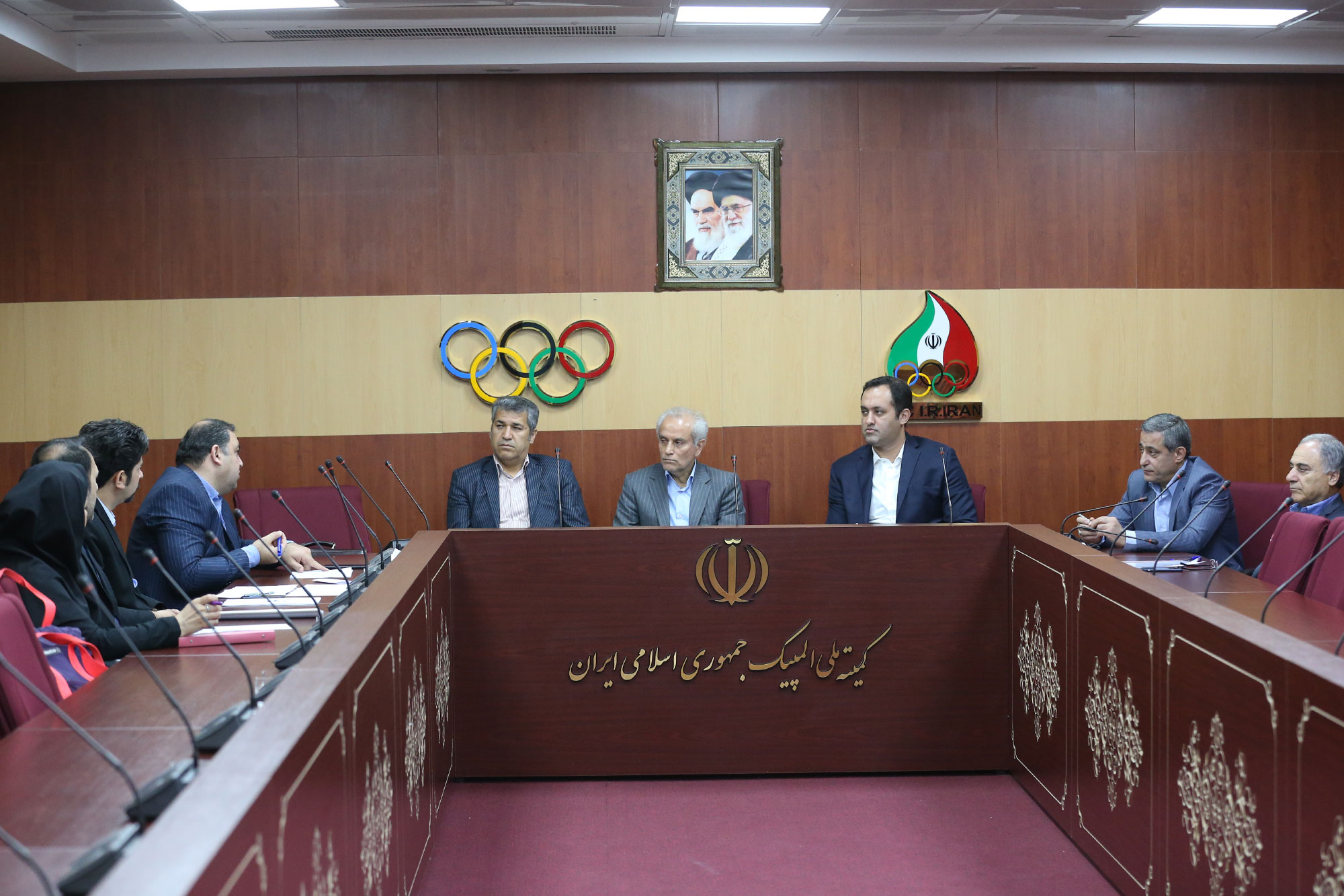 جلسه کادر سرپرستی المپیک توکیو با فدراسیون های کاراته و تیروکمان 4