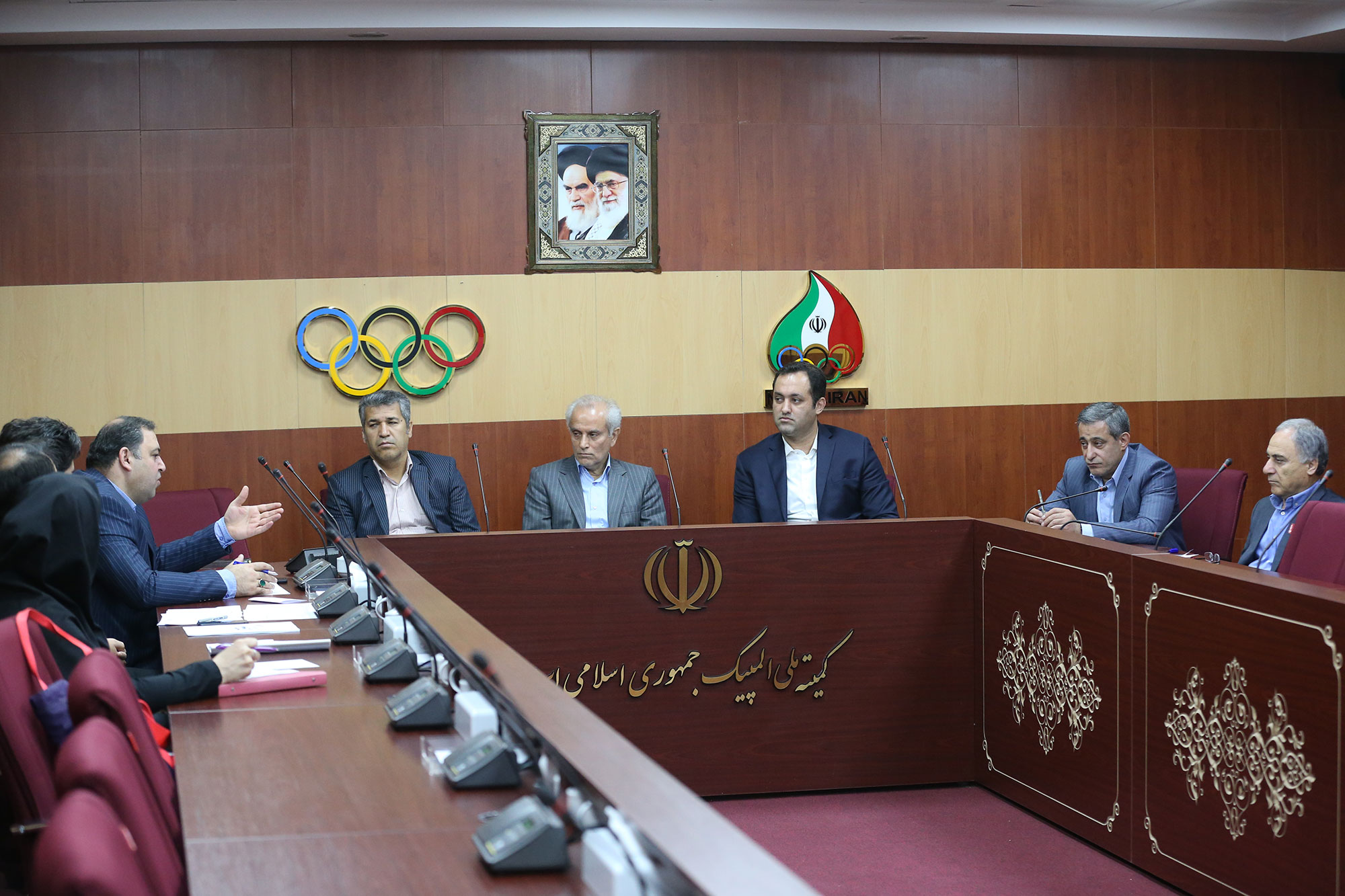 جلسه کادر سرپرستی المپیک توکیو با فدراسیون های کاراته و تیروکمان 8
