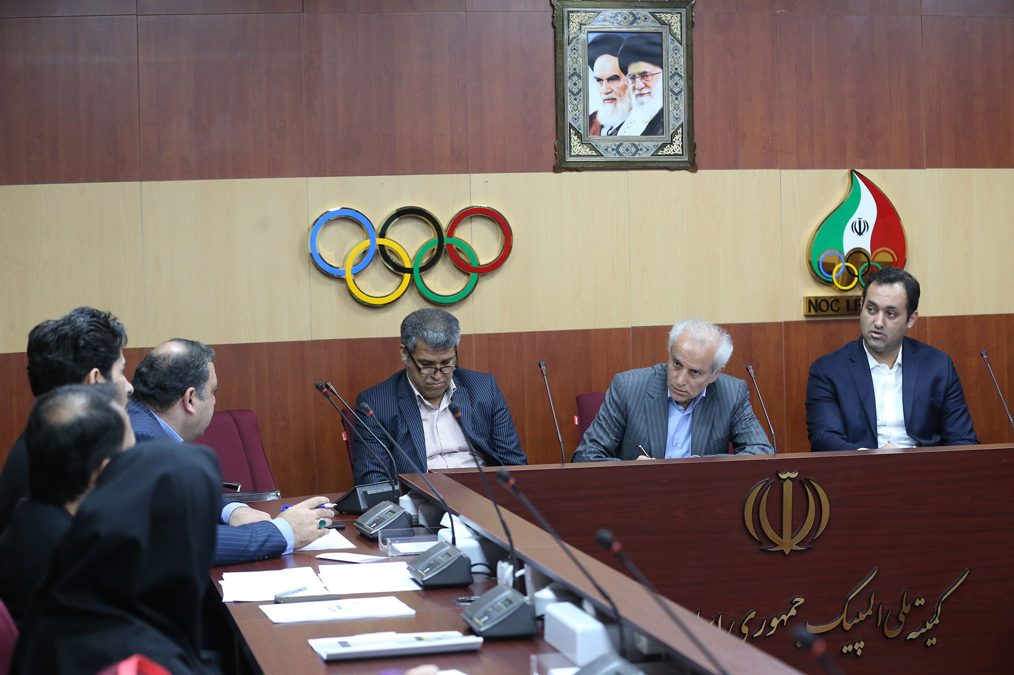 جلسه کادر سرپرستی المپیک توکیو با فدراسیون های کاراته و تیروکمان 11