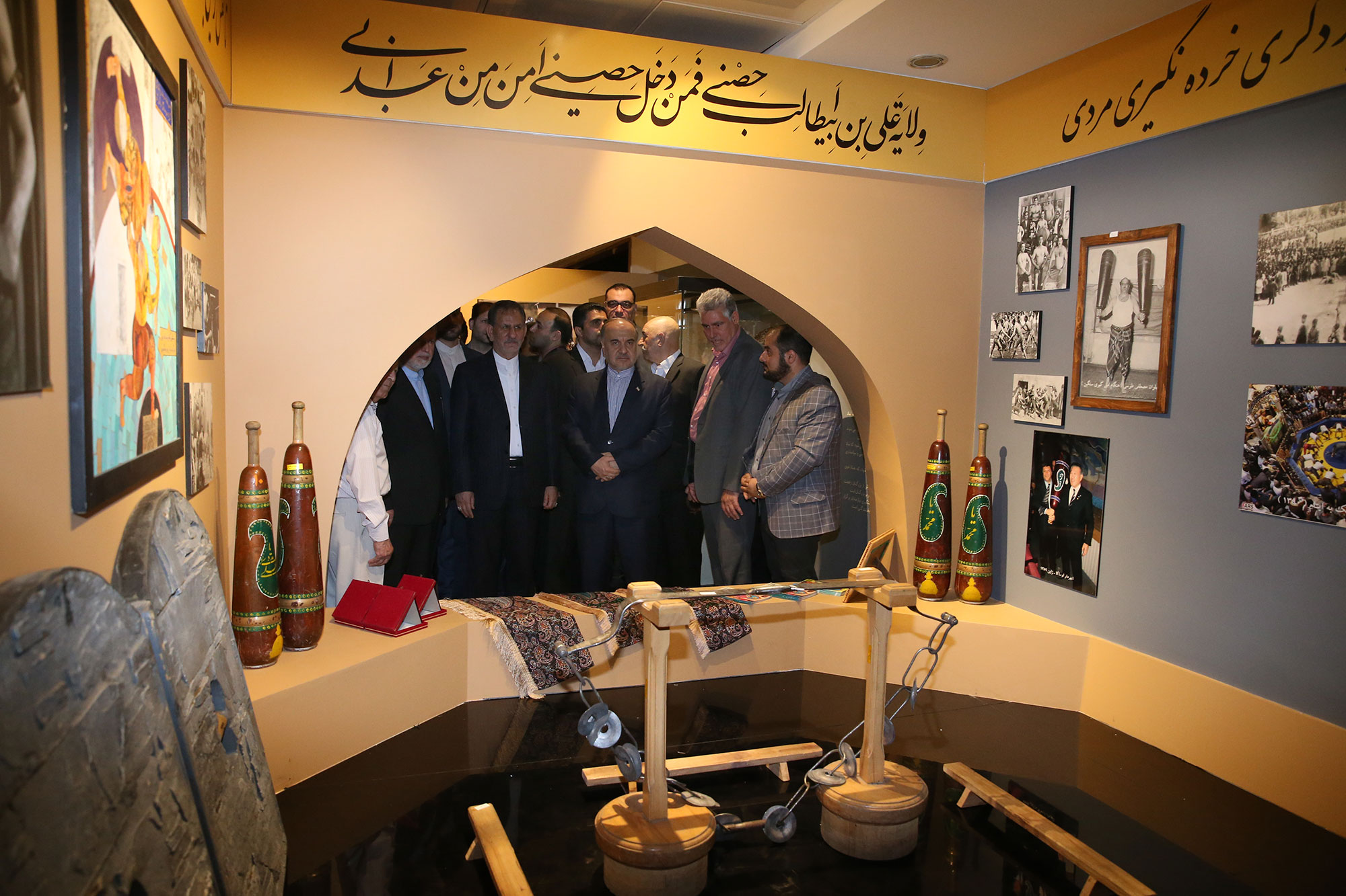 آیین افتتاحیه موزه ملی ورزش،المپیک و پارالمپیک 38