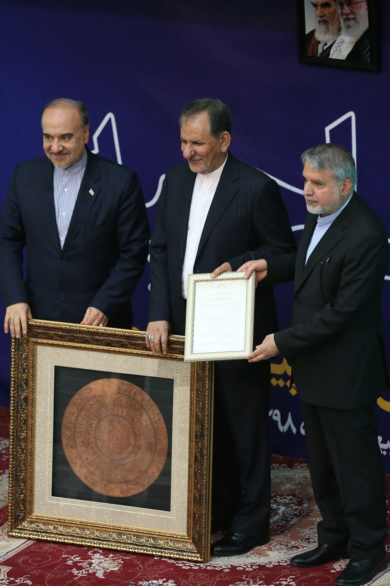 آیین افتتاحیه موزه ملی ورزش،المپیک و پارالمپیک 64