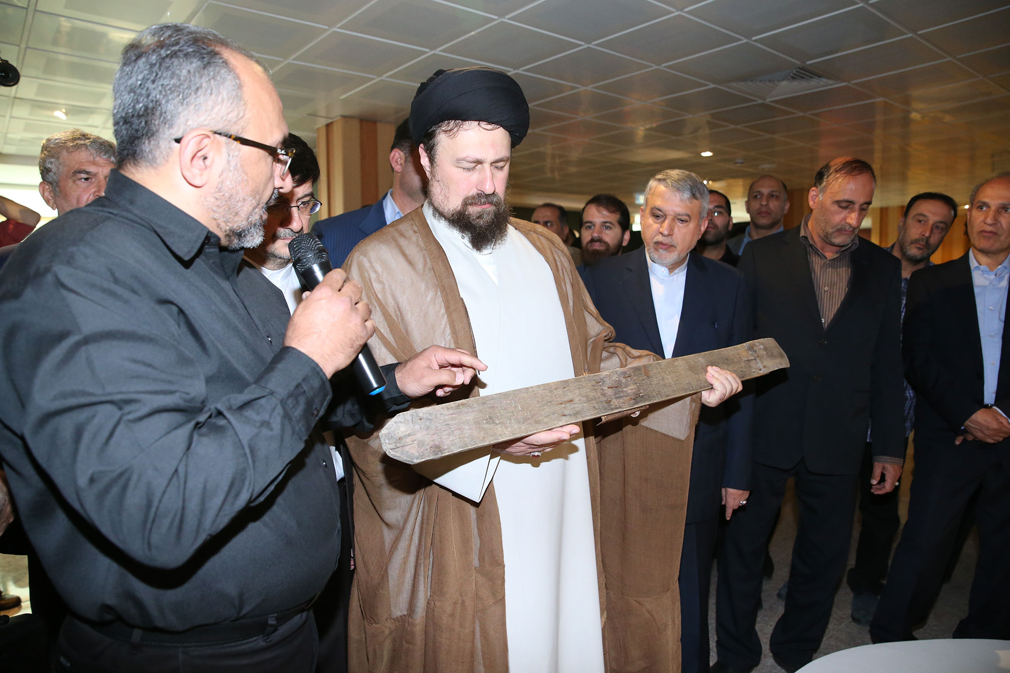 نشست صمیمی پبشکسوتان ورزشی کشور با آیت الله سید حسن خمینی،مسوولان وزارت ورزش و جوانان و کمیته ملی المپیک و پارالمپیک 25