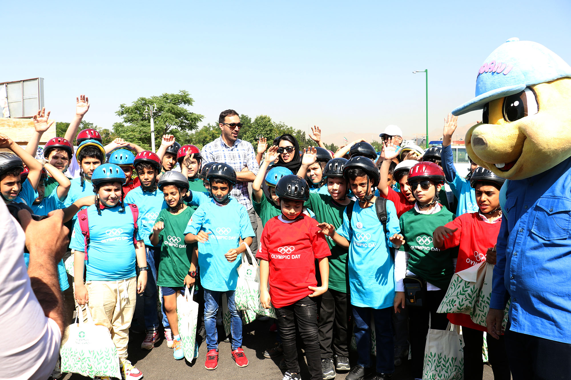 هفته المپیک - روز محیط زیست، پارک پردیسان 5