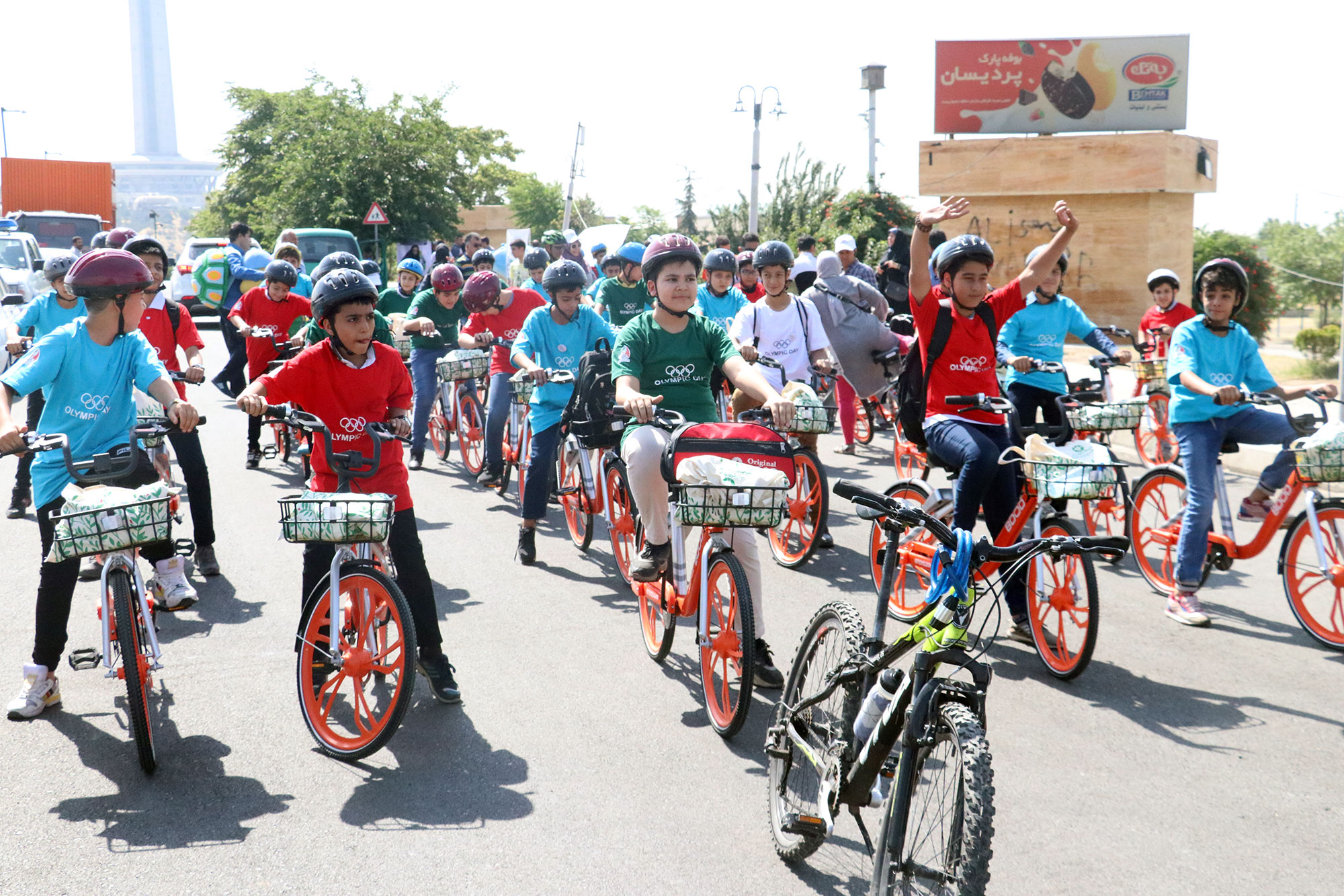 هفته المپیک - روز محیط زیست، پارک پردیسان 6