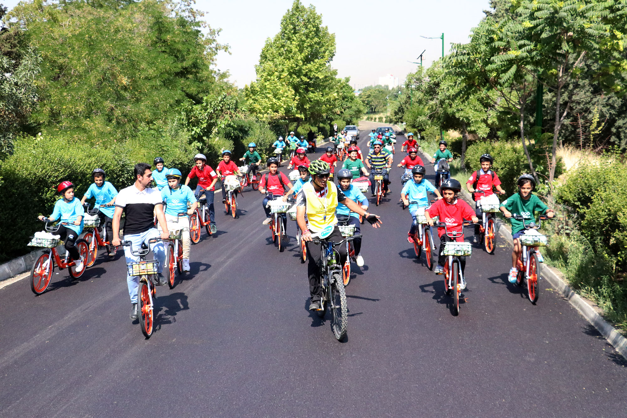 هفته المپیک - روز محیط زیست، پارک پردیسان 7