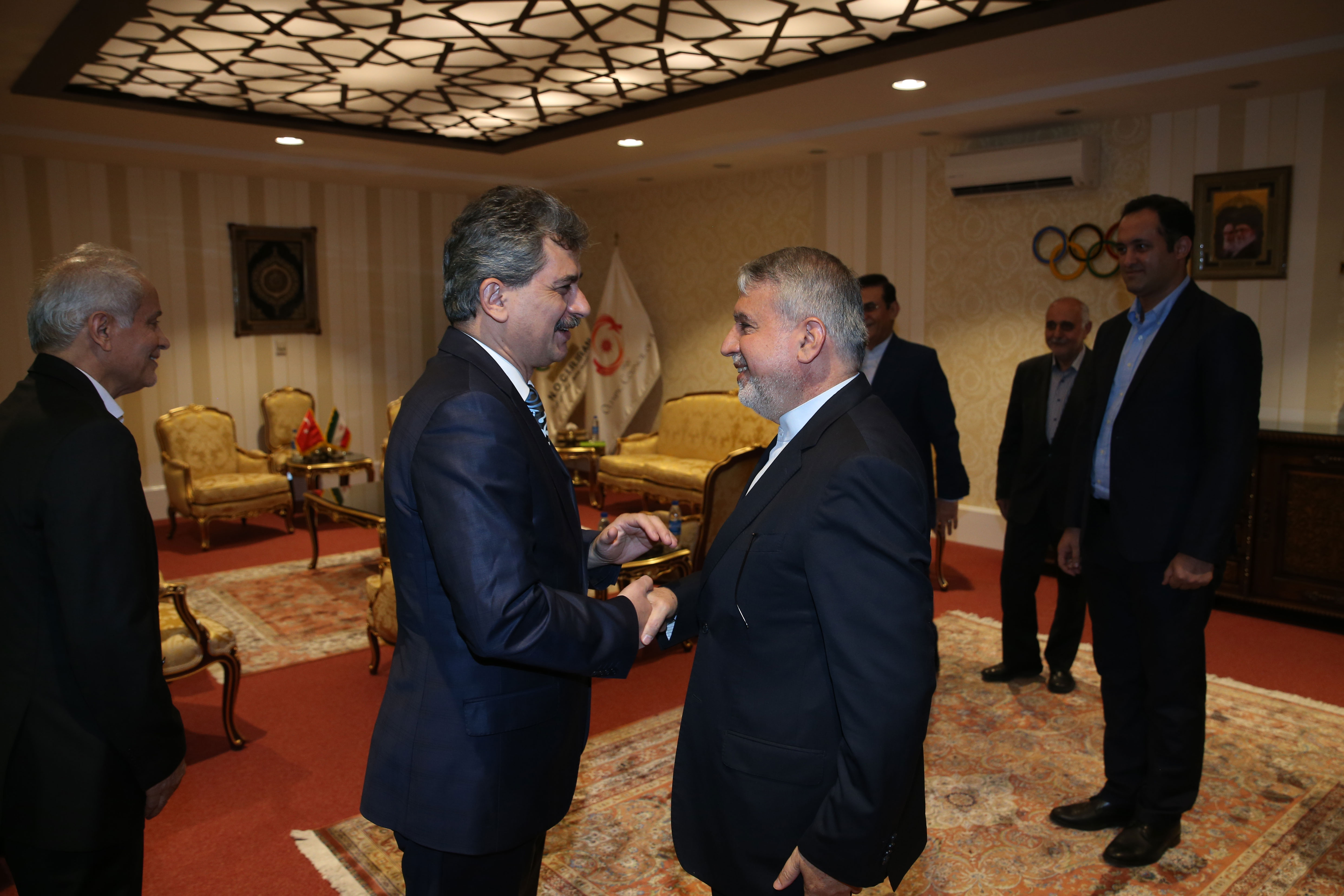 دیدار ریاست کمیته ملی المپیک با سفیر ترکیه در ایران 10