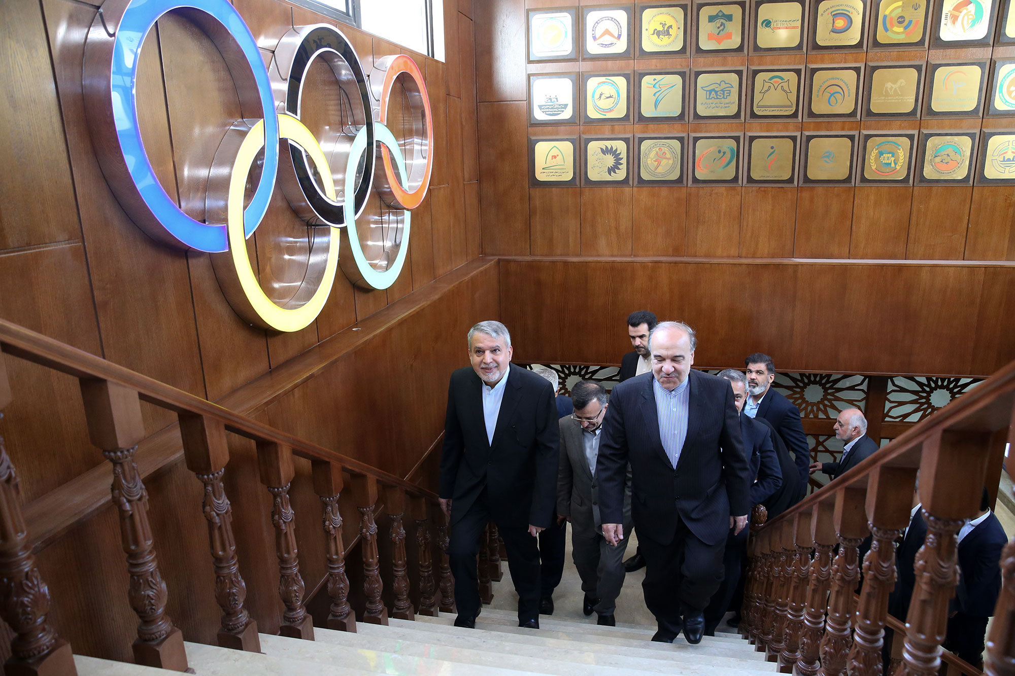 مراسم افتتاحیه سالن استاد قاسم فارسی آکادمی ملی المپیک و پارالمپیک 3