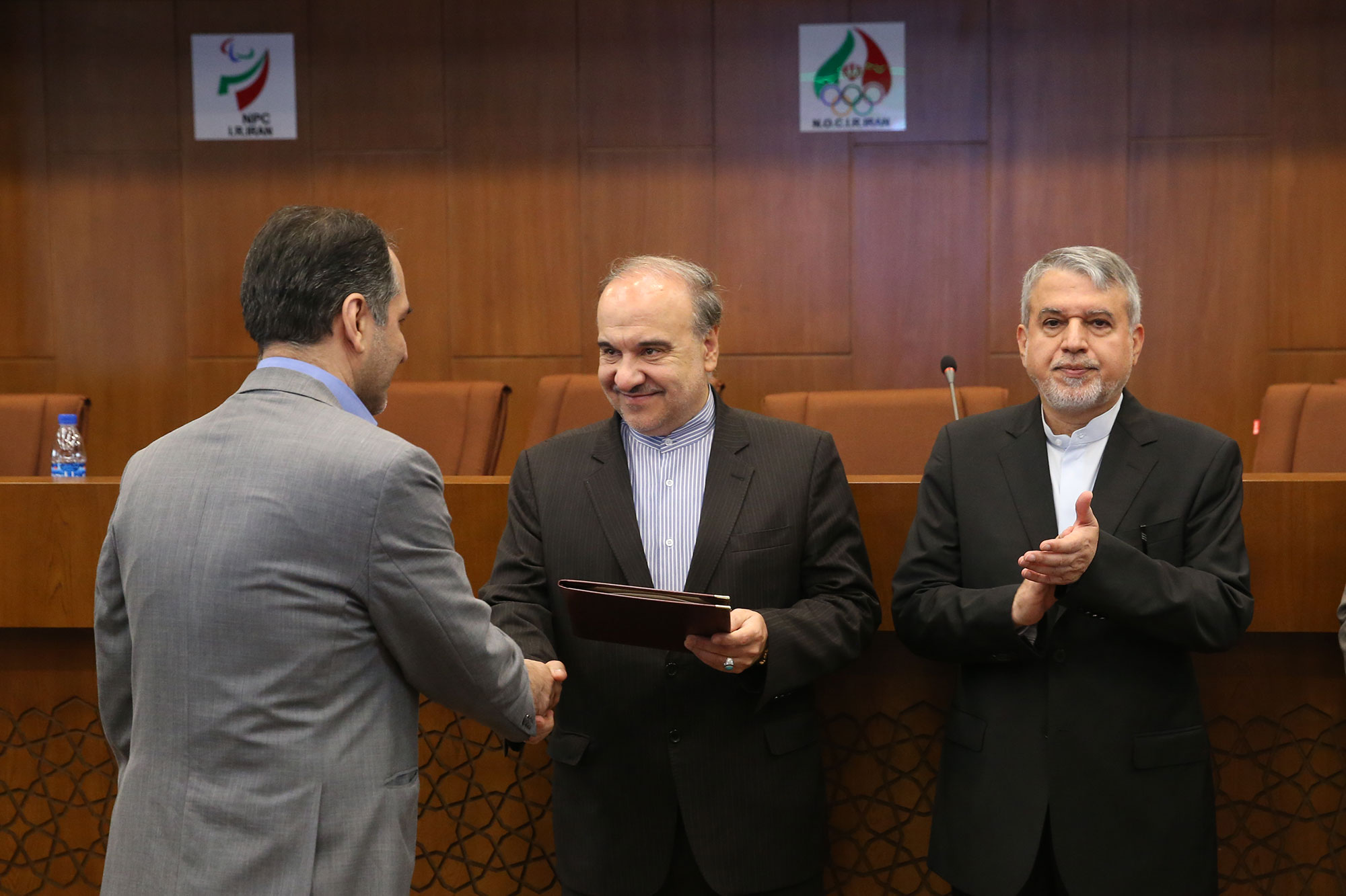 مراسم افتتاحیه سالن استاد قاسم فارسی آکادمی ملی المپیک و پارالمپیک 6